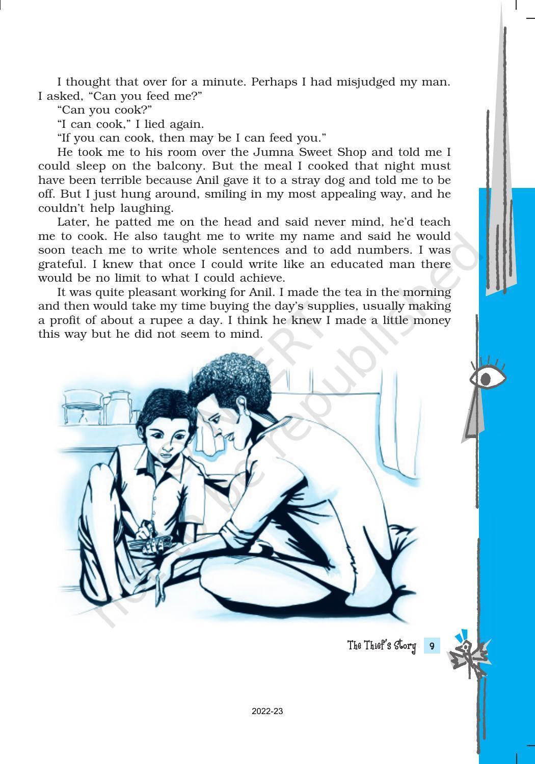 NCERT Book for Class 10 English Footprints Without Feet Chapter 2 The Thief’s Story - Page 2