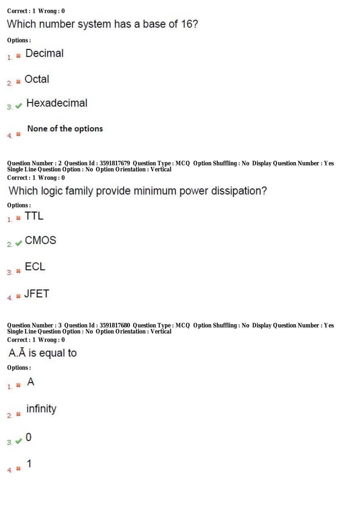 TS CPGET 2018 M.Sc. Electronics (Shift 2) Question Paper with Answer Key - Page 2