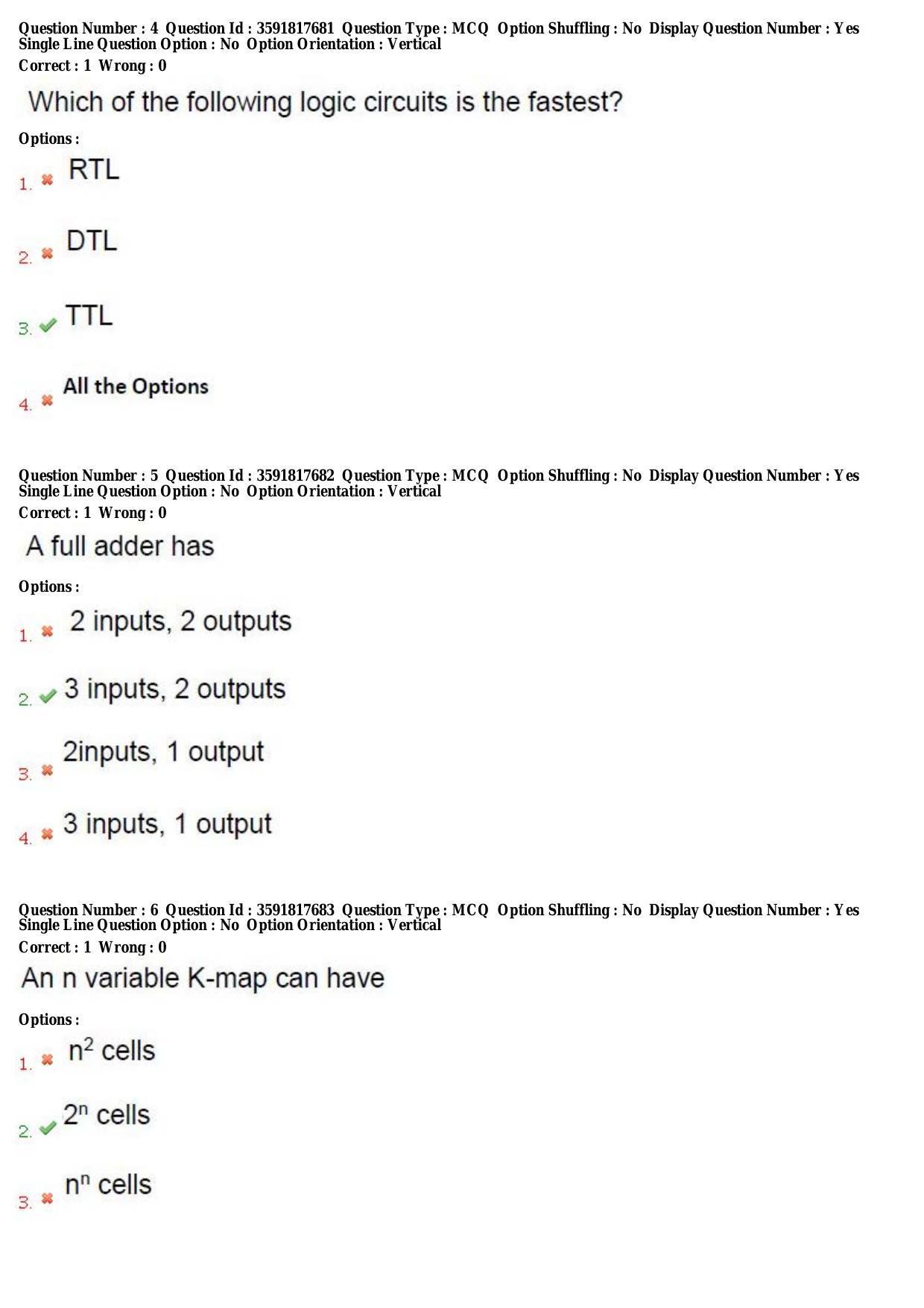 TS CPGET 2018 M.Sc. Electronics (Shift 2) Question Paper with Answer Key - Page 3