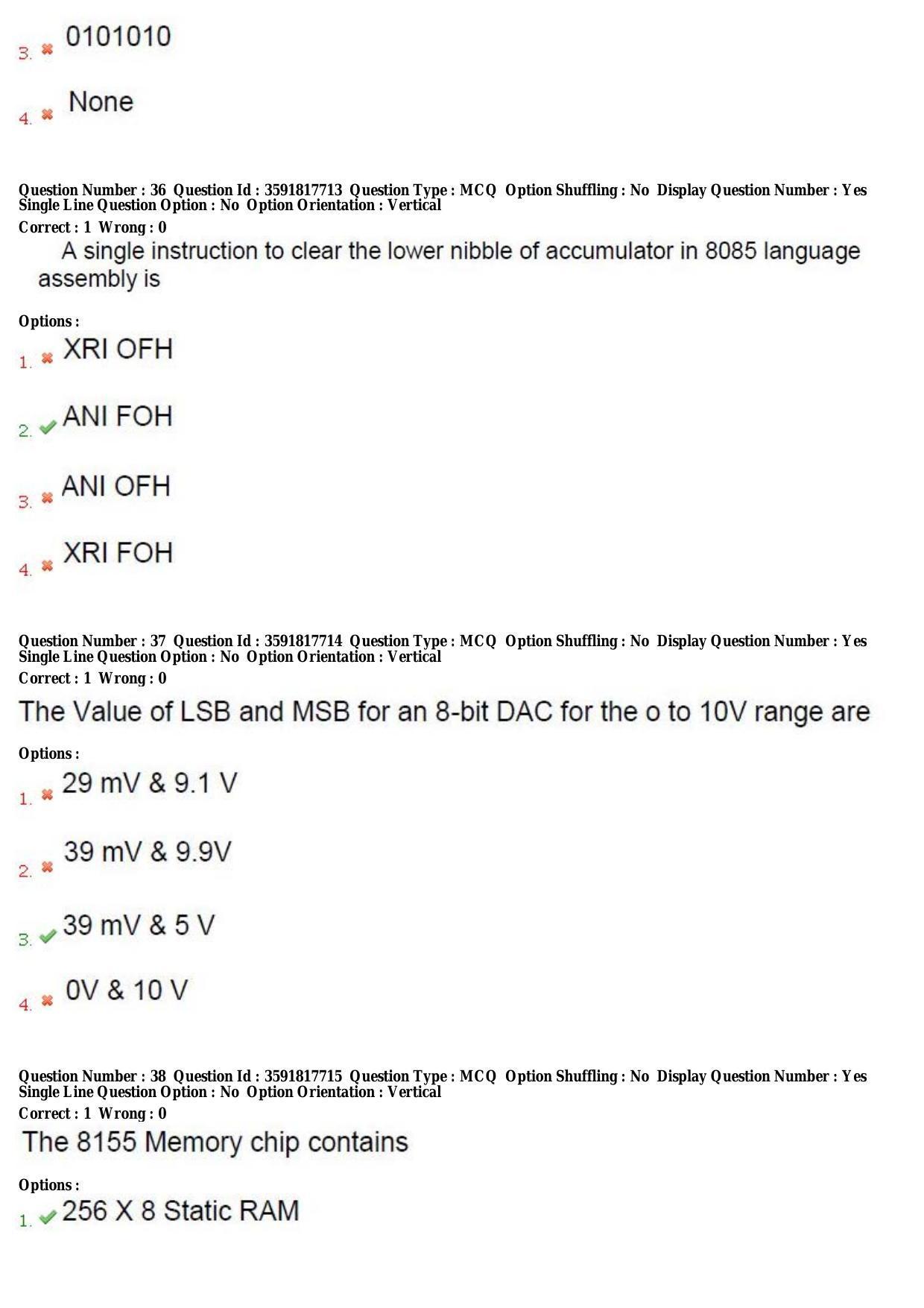 TS CPGET 2018 M.Sc. Electronics (Shift 2) Question Paper with Answer Key - Page 14