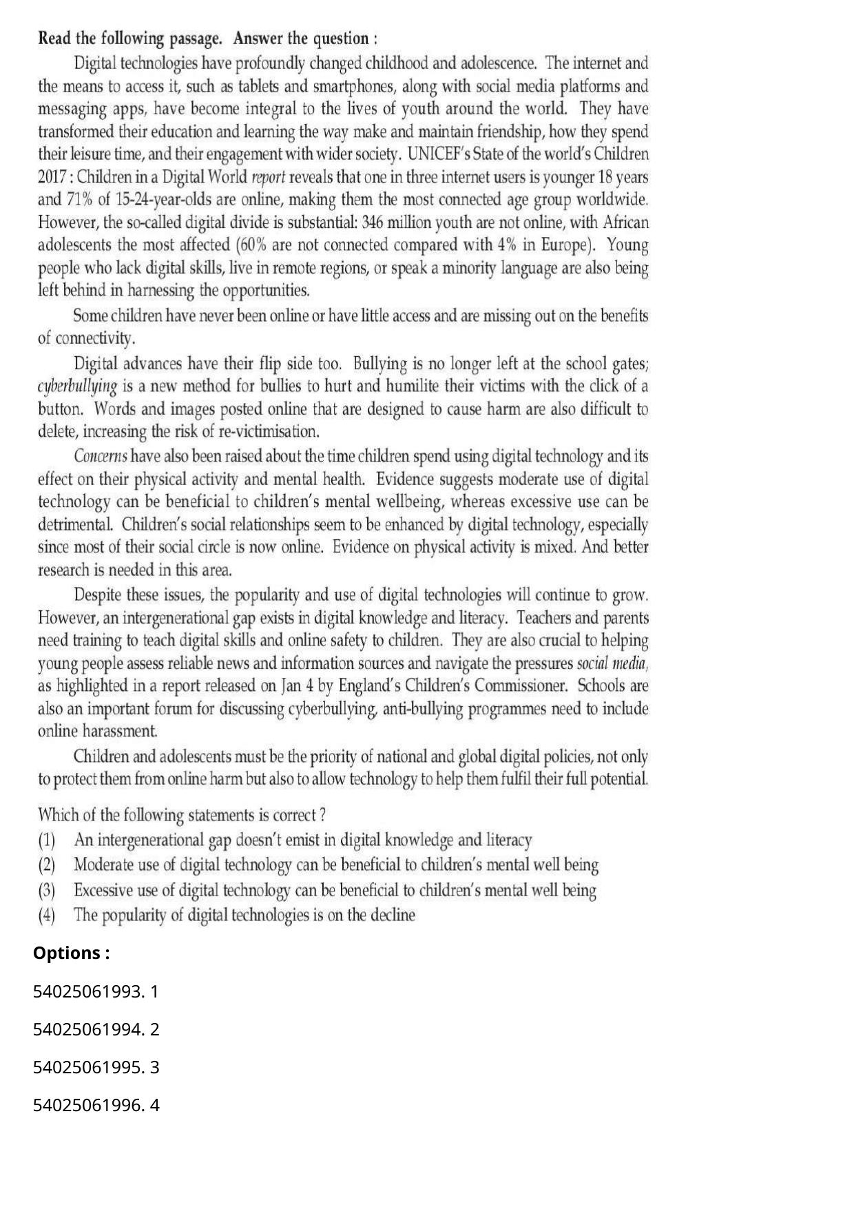 CUET 2023 English Hindi Shift 2 Question Papers - Page 19