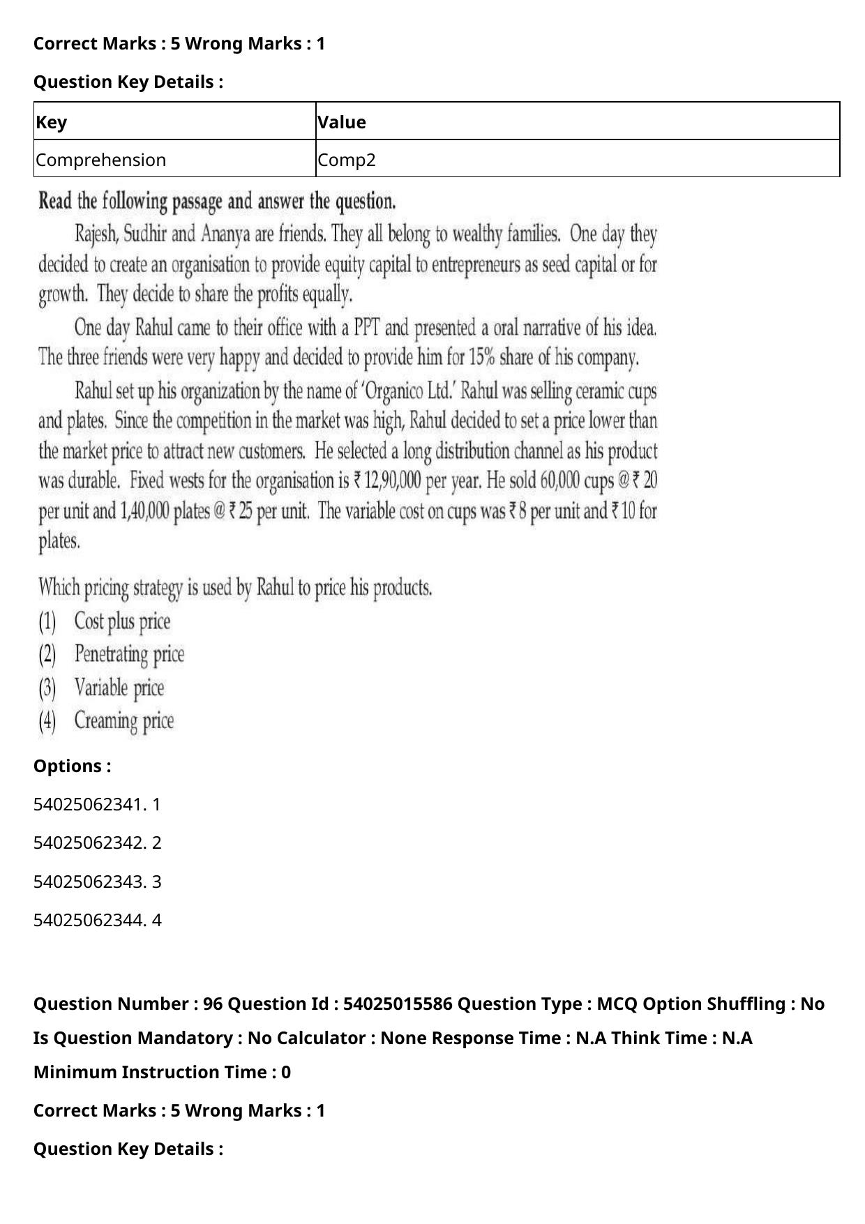 CUET 2023 English Hindi Shift 2 Question Papers - Page 130