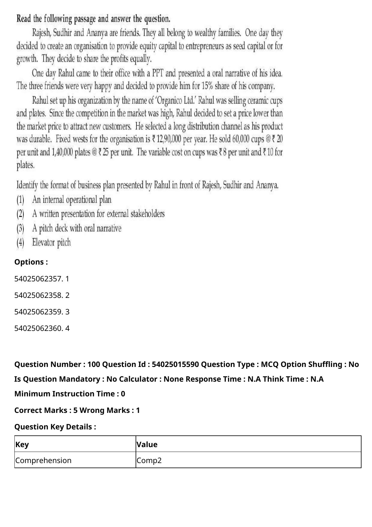 CUET 2023 English Hindi Shift 2 Question Papers - Page 138