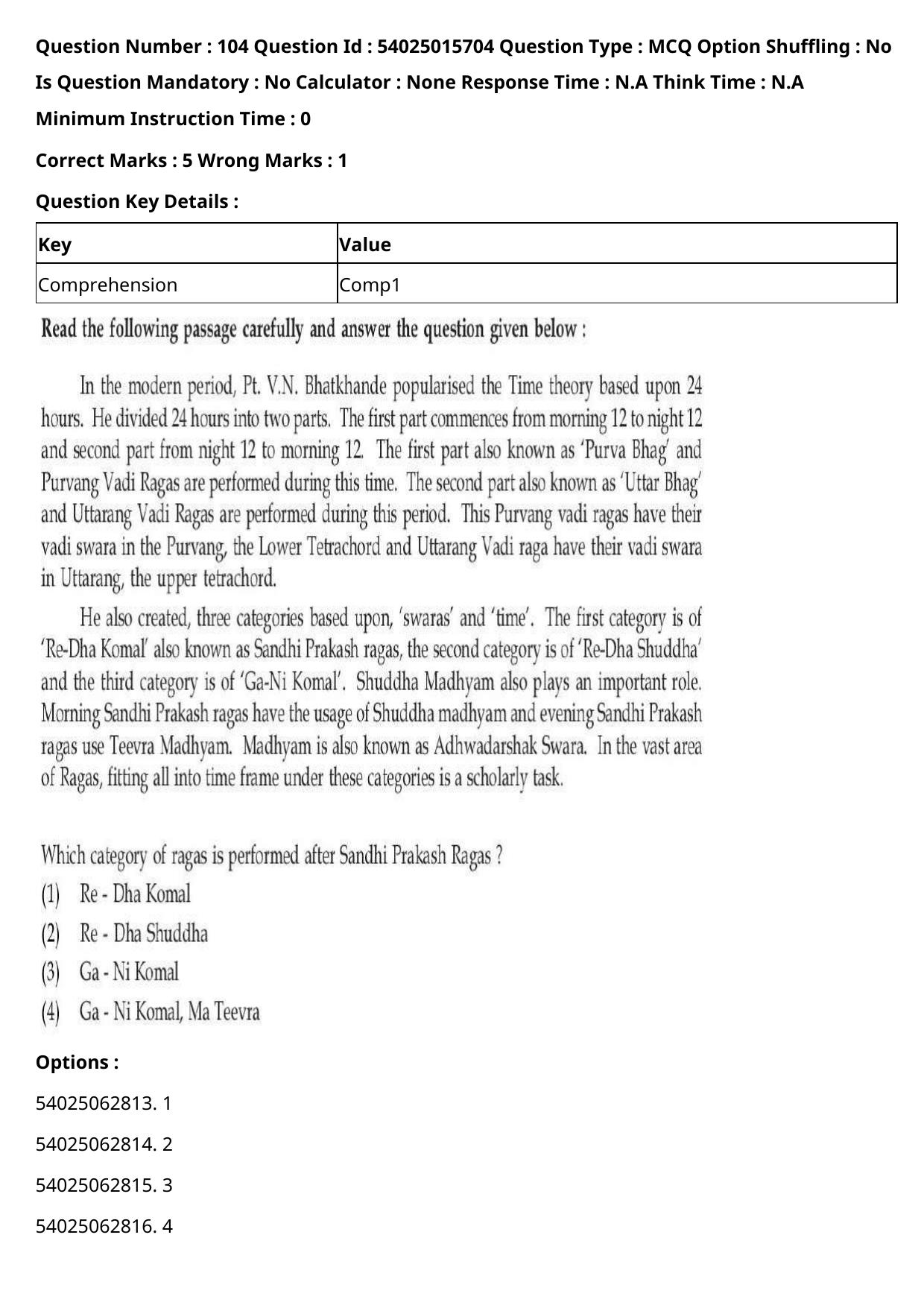 CUET 2023 English Hindi Shift 2 Question Papers - Page 147