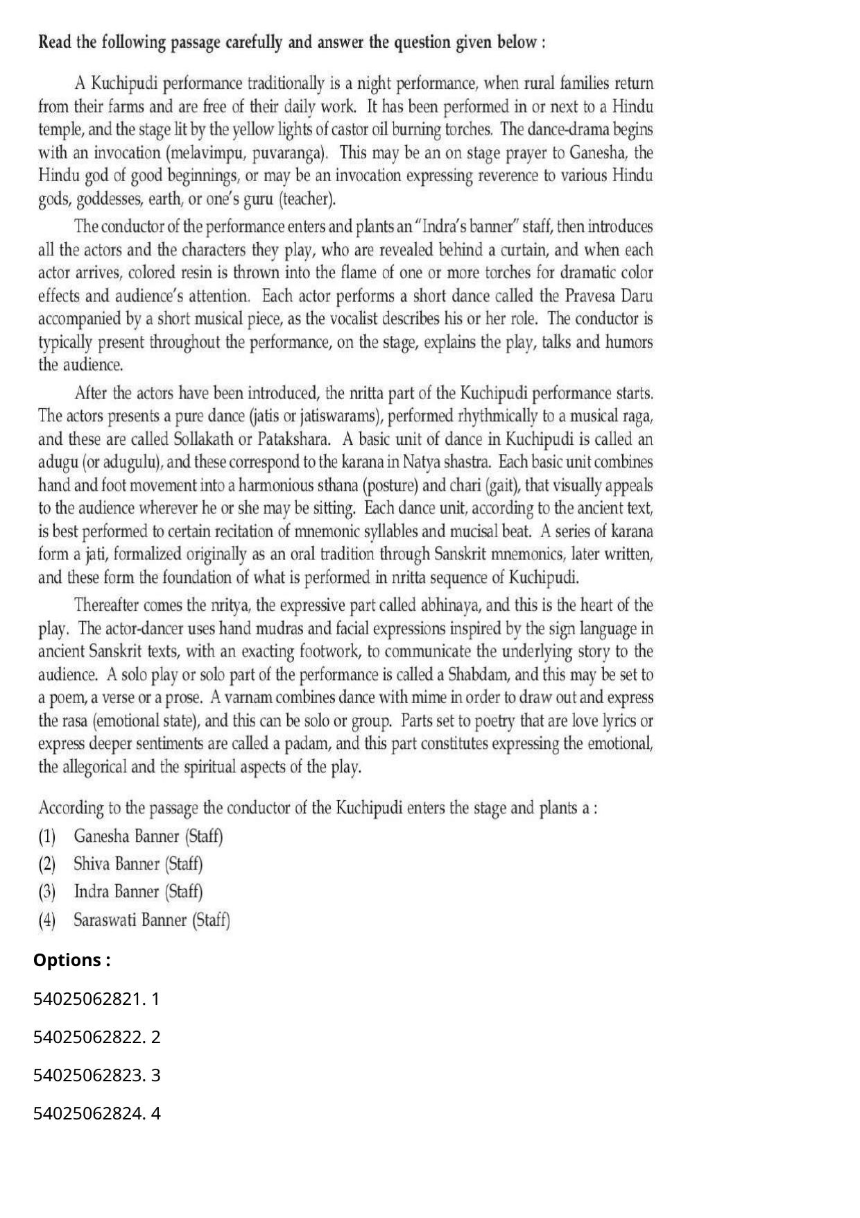 CUET 2023 English Hindi Shift 2 Question Papers - Page 152