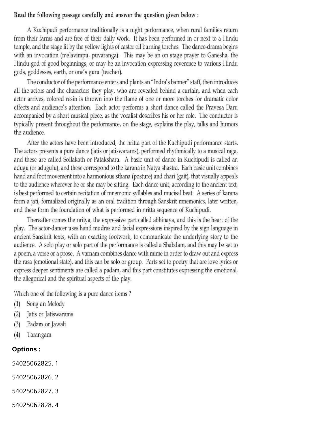 CUET 2023 English Hindi Shift 2 Question Papers - Page 156