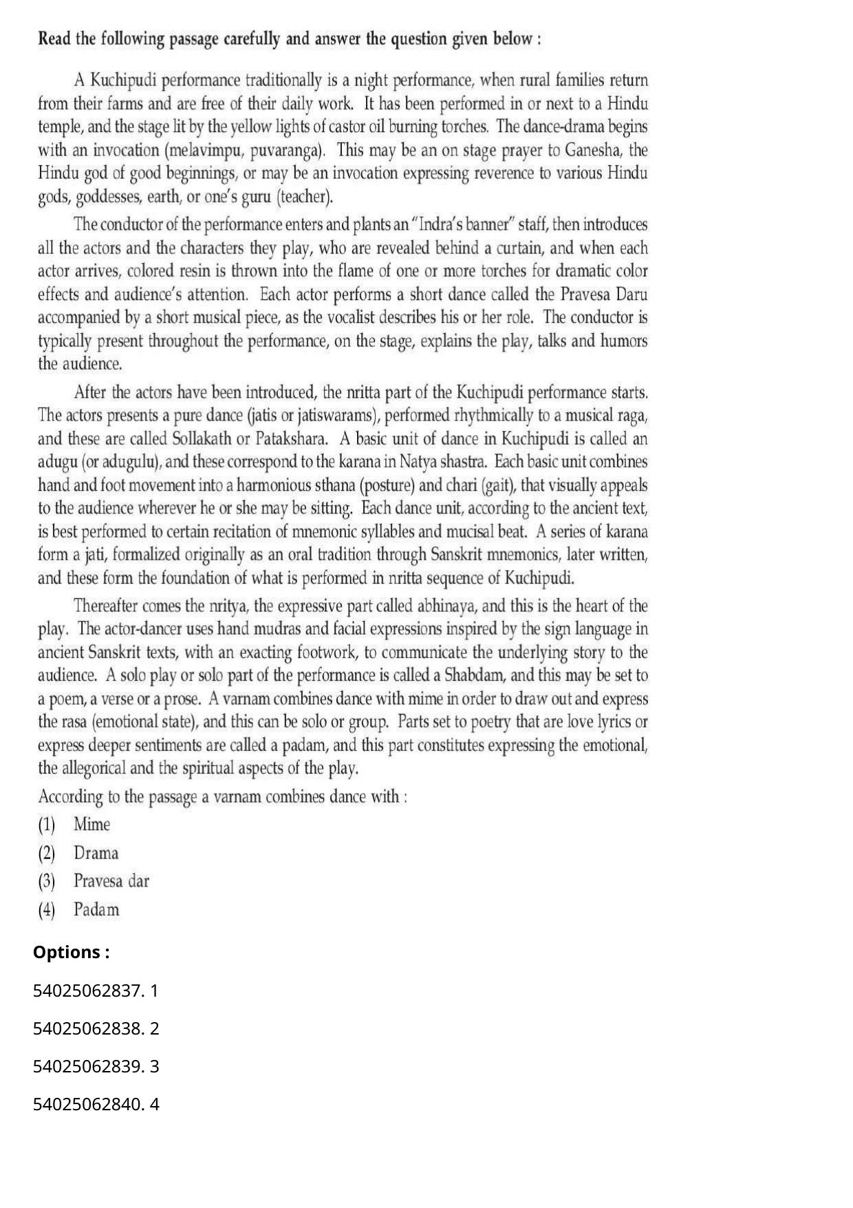 CUET 2023 English Hindi Shift 2 Question Papers - Page 168
