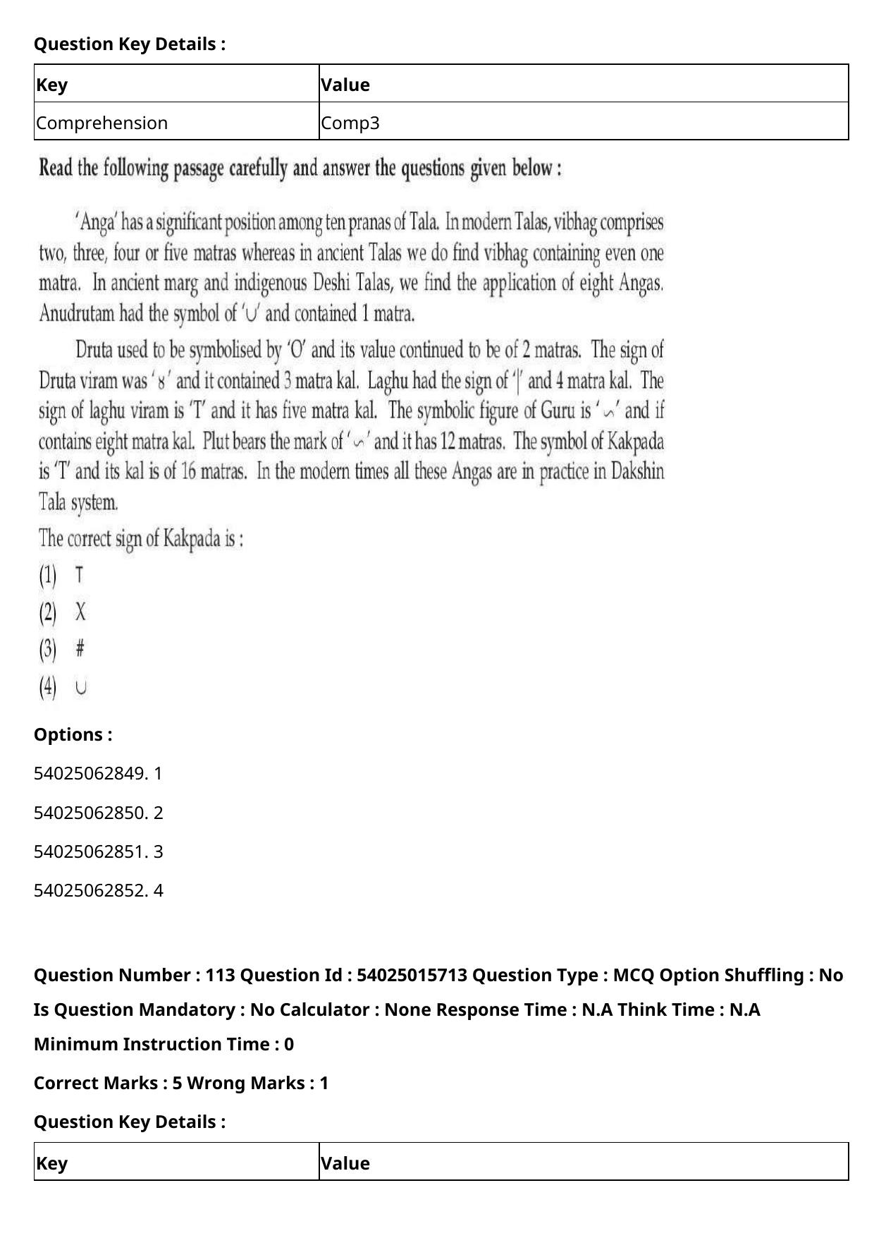CUET 2023 English Hindi Shift 2 Question Papers - Page 175