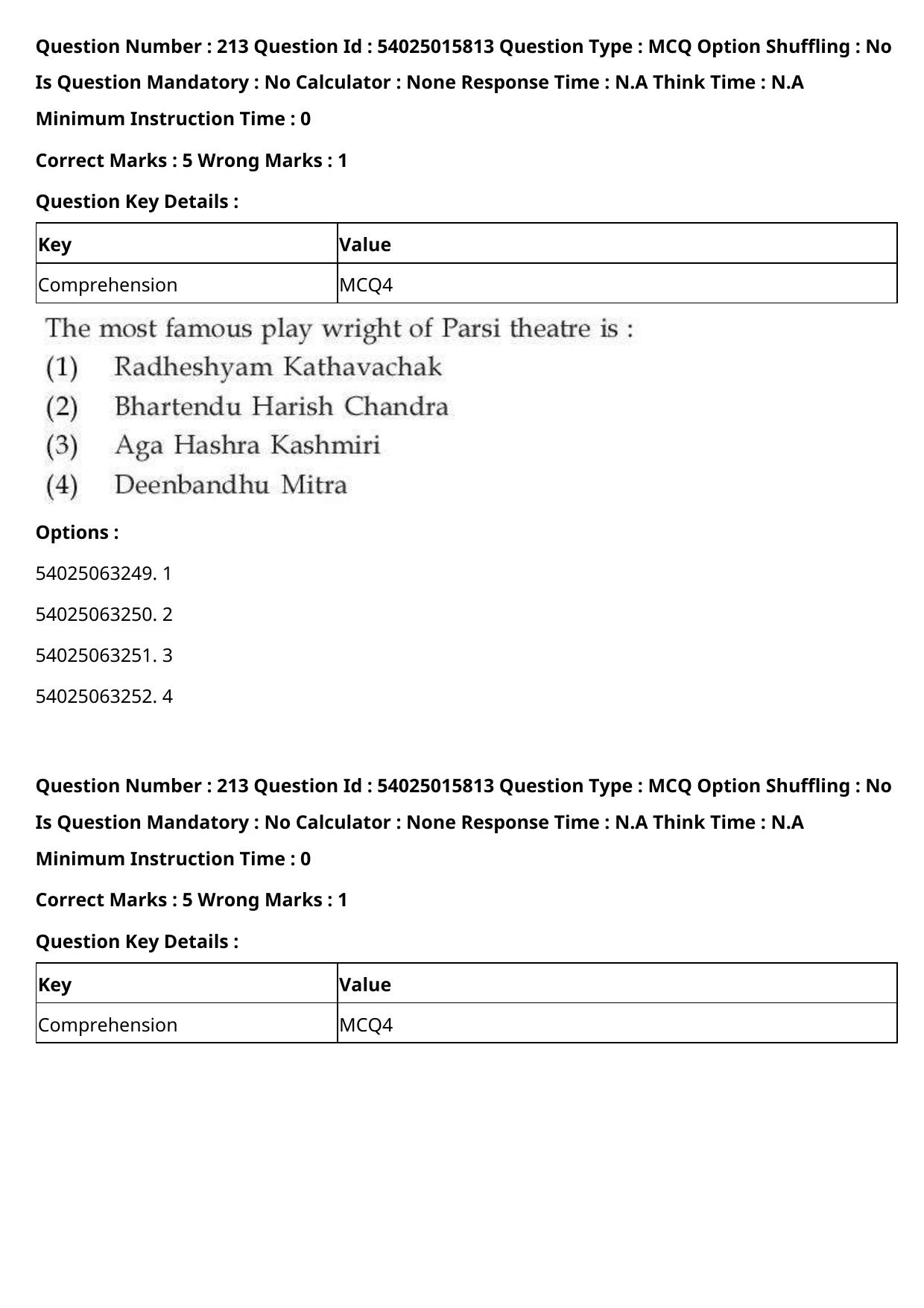 CUET 2023 English Hindi Shift 2 Question Papers - Page 329