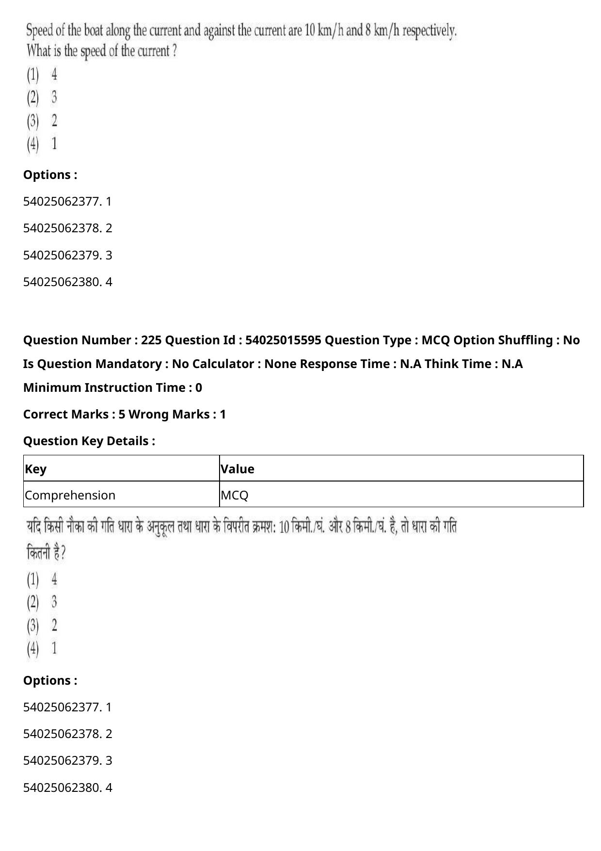 CUET 2023 English Hindi Shift 2 Question Papers - Page 349