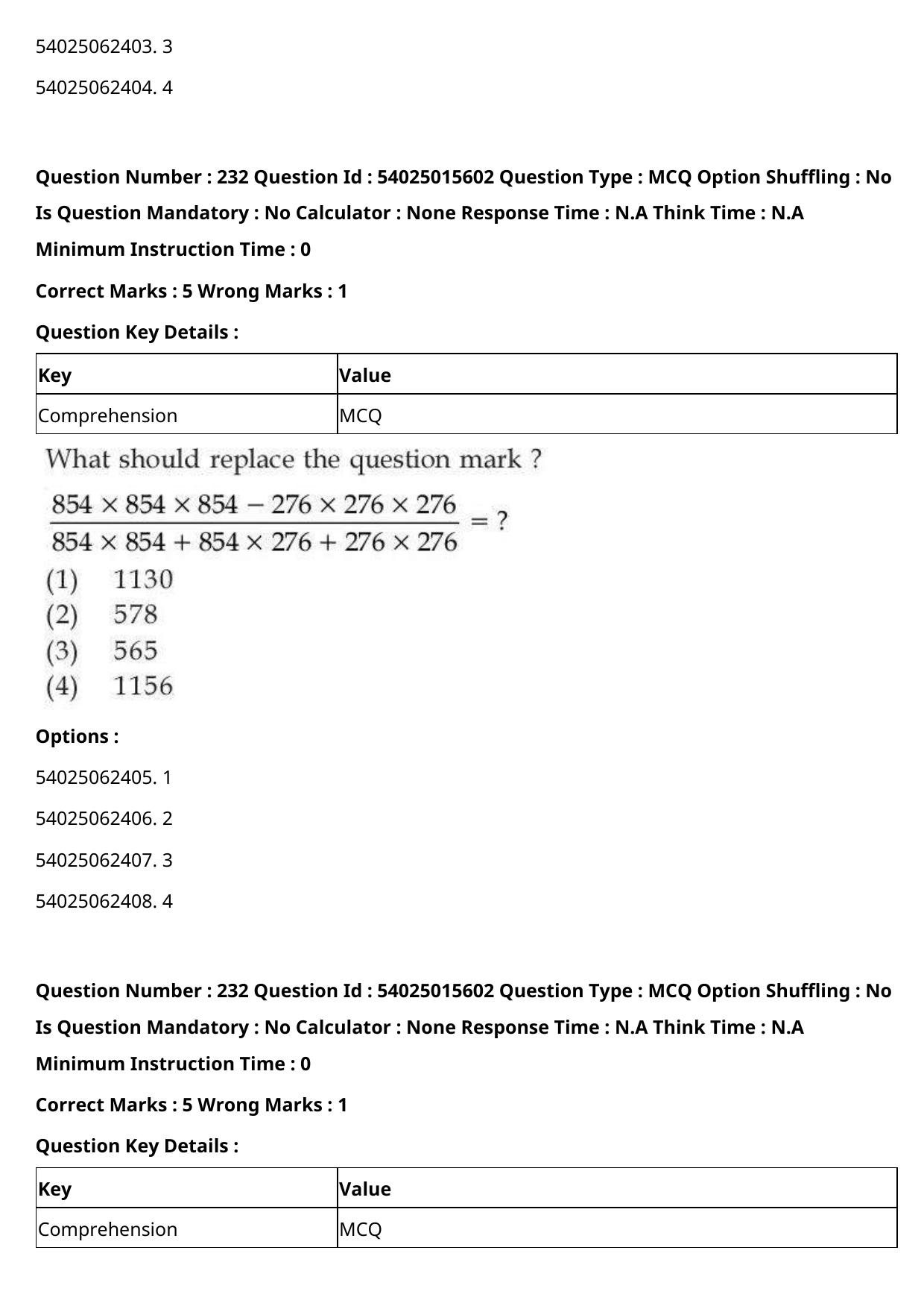 CUET 2023 English Hindi Shift 2 Question Papers - Page 358