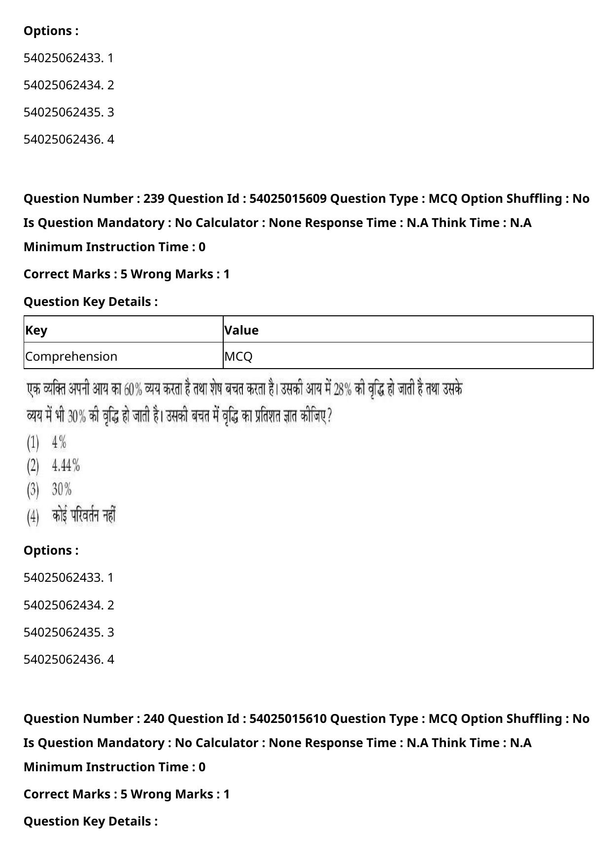 CUET 2023 English Hindi Shift 2 Question Papers - Page 369
