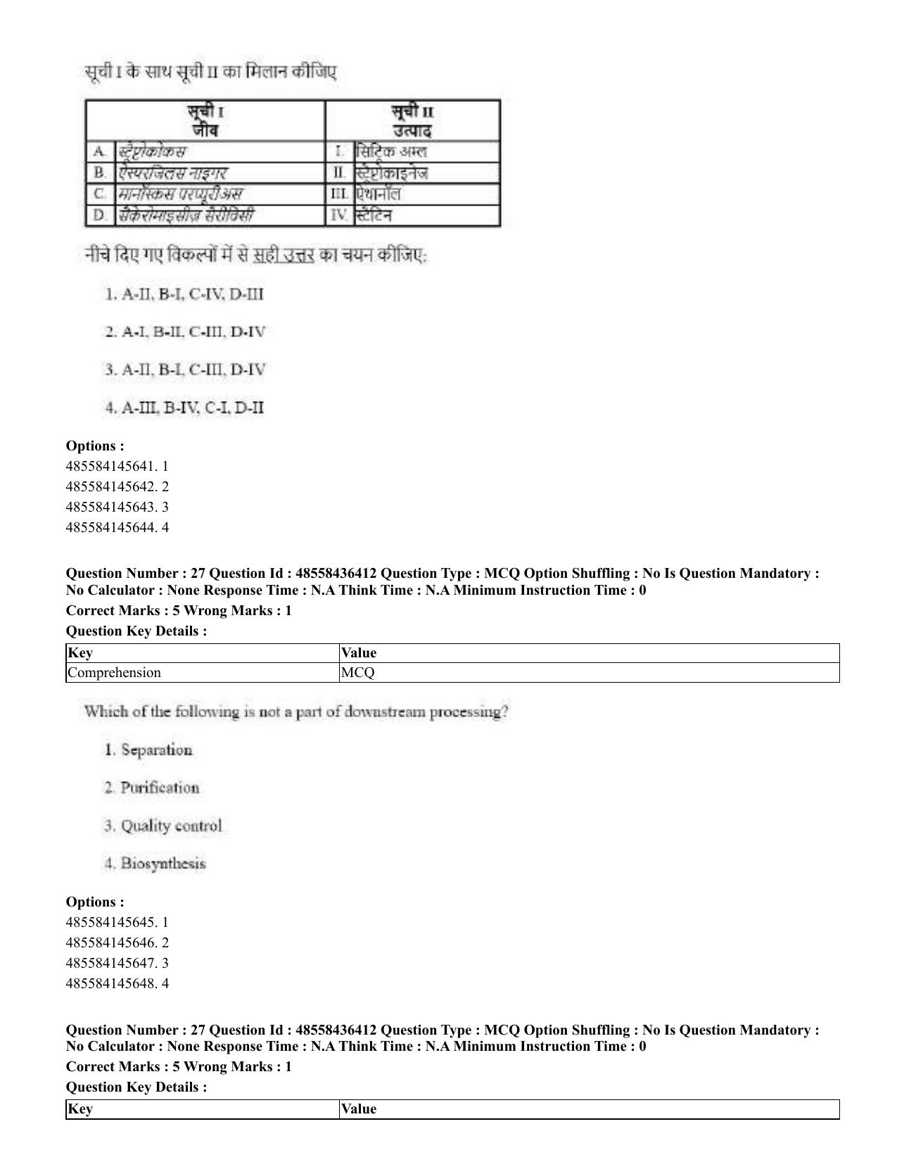 CUET 2023 English Hindi Shift 3 Question Papers  - Page 30