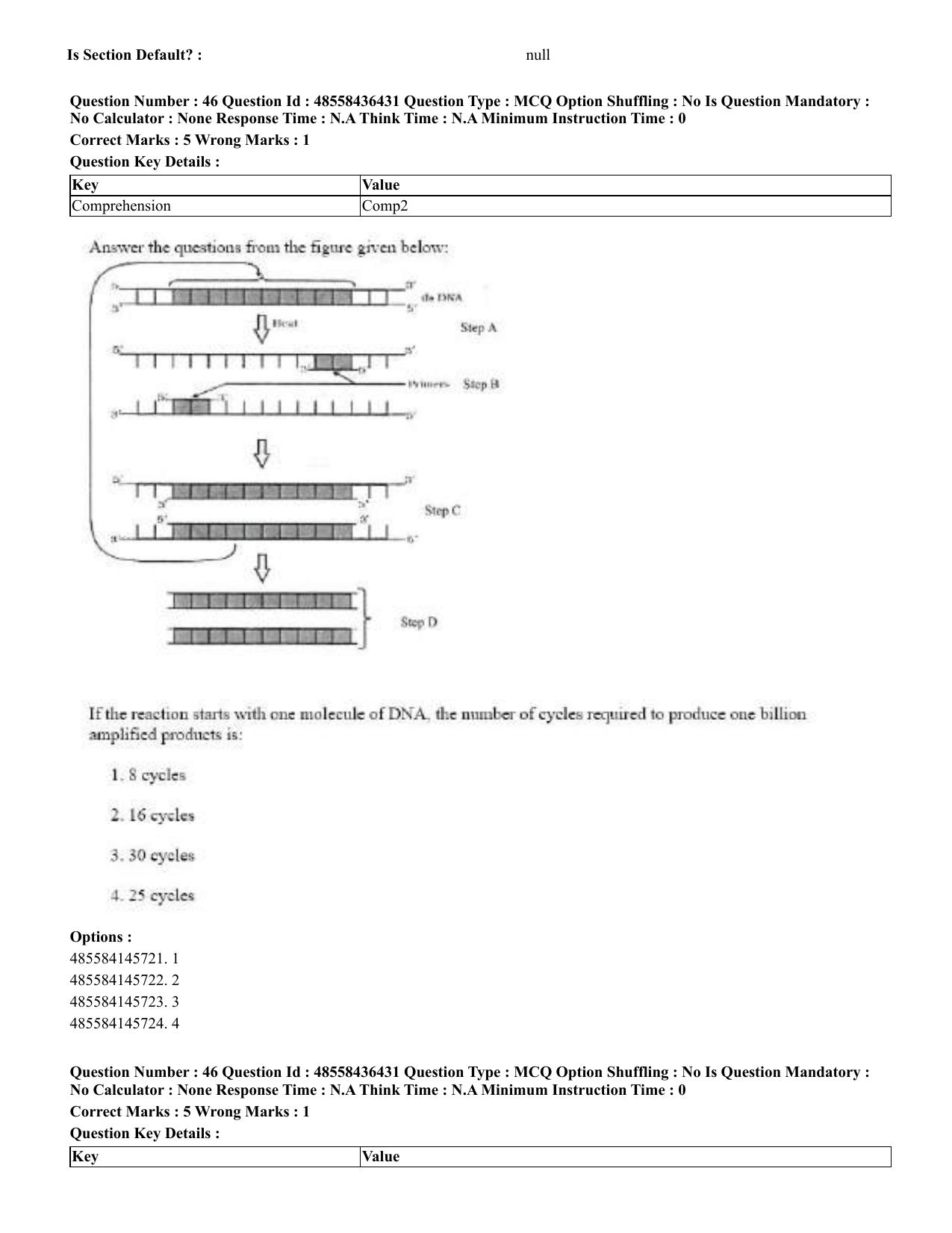 CUET 2023 English Hindi Shift 3 Question Papers  - Page 51