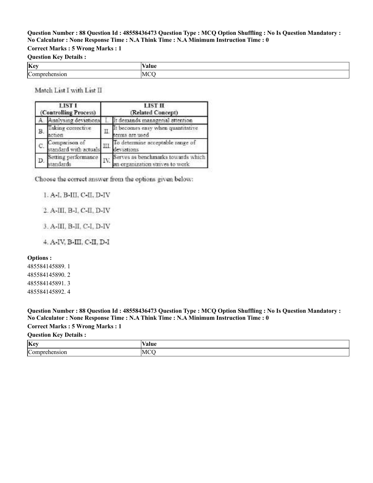 CUET 2023 English Hindi Shift 3 Question Papers  - Page 102
