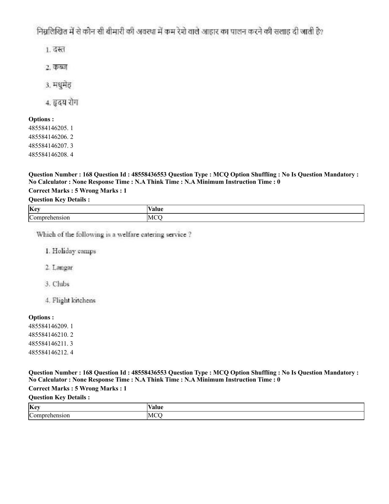 CUET 2023 English Hindi Shift 3 Question Papers  - Page 199