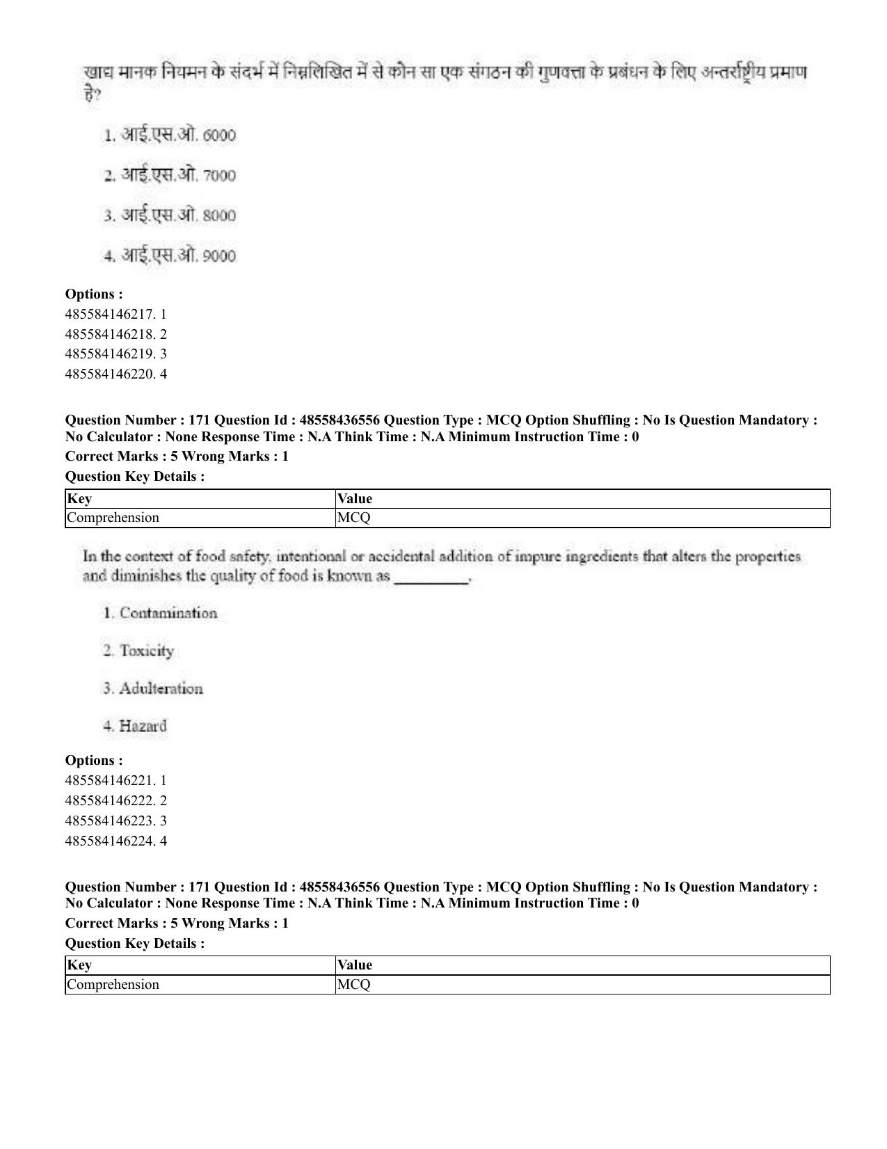 CUET 2023 English Hindi Shift 3 Question Papers  - Page 202