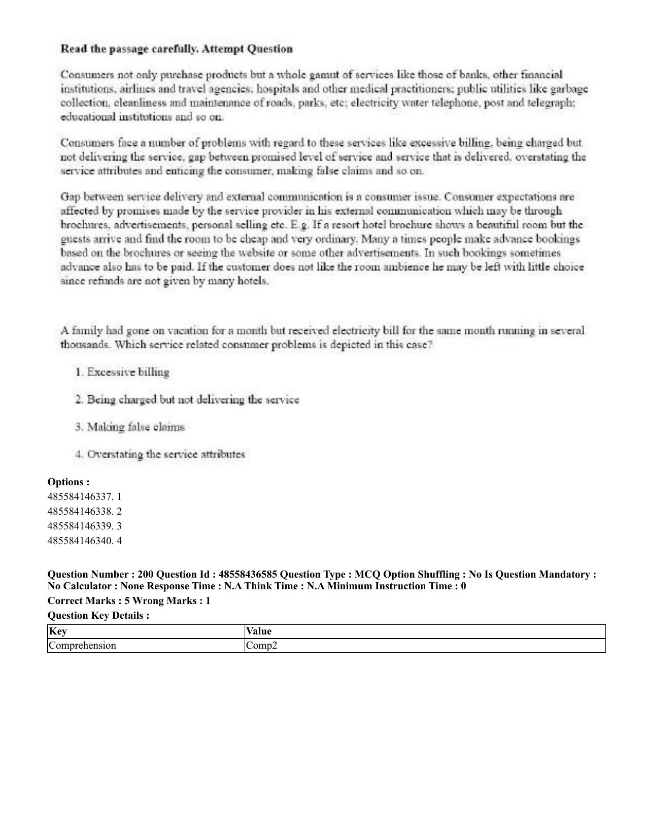 CUET 2023 English Hindi Shift 3 Question Papers  - Page 243