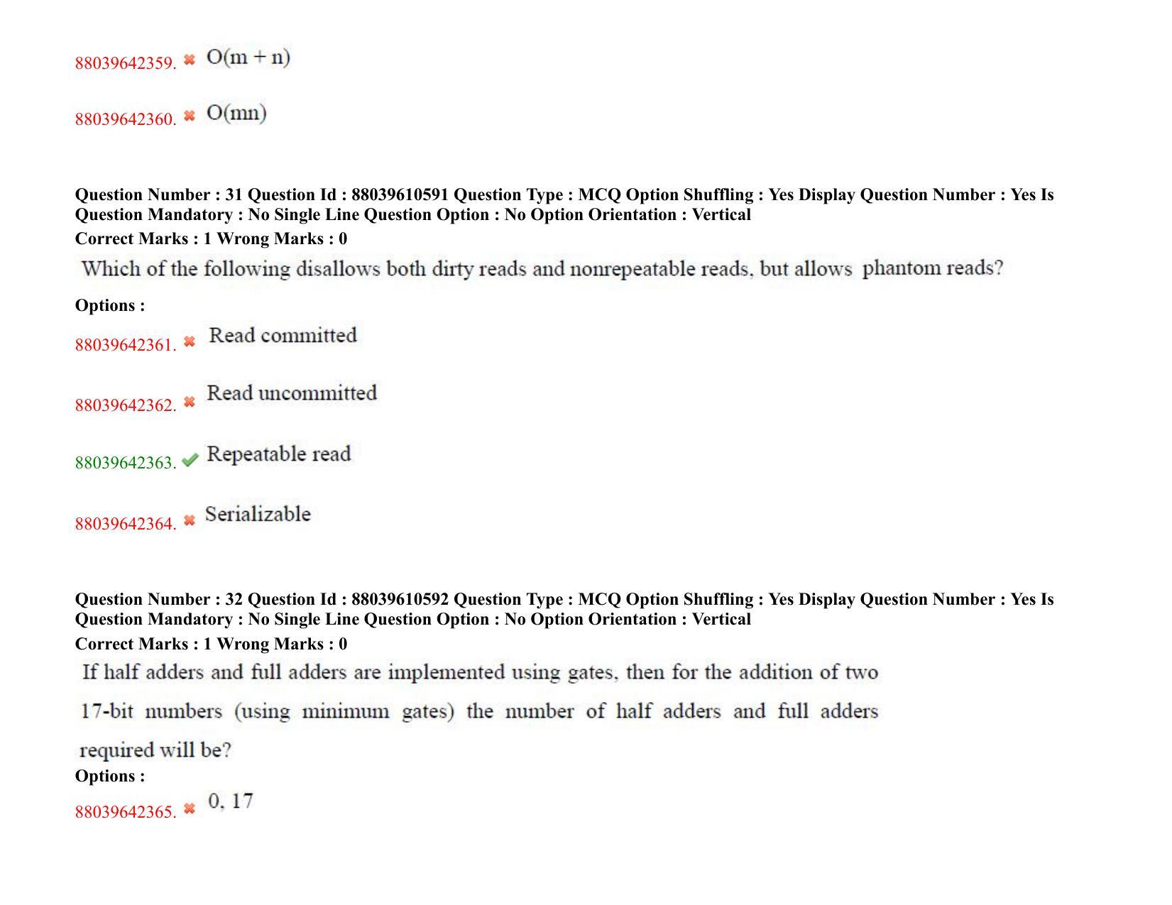 TS PGECET 2020: Computer Science and Information Technology Question Papers - Page 19