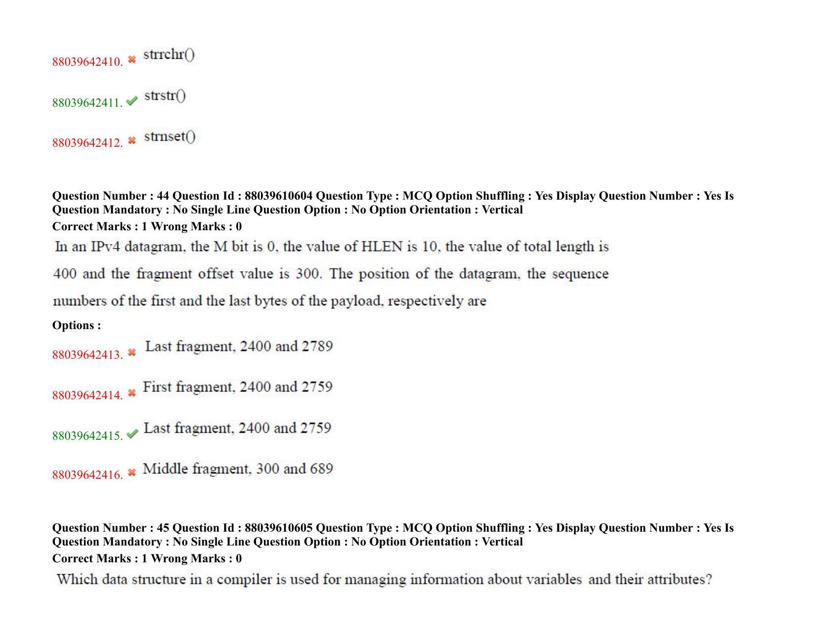 TS PGECET 2020: Computer Science and Information Technology Question Papers - Page 26