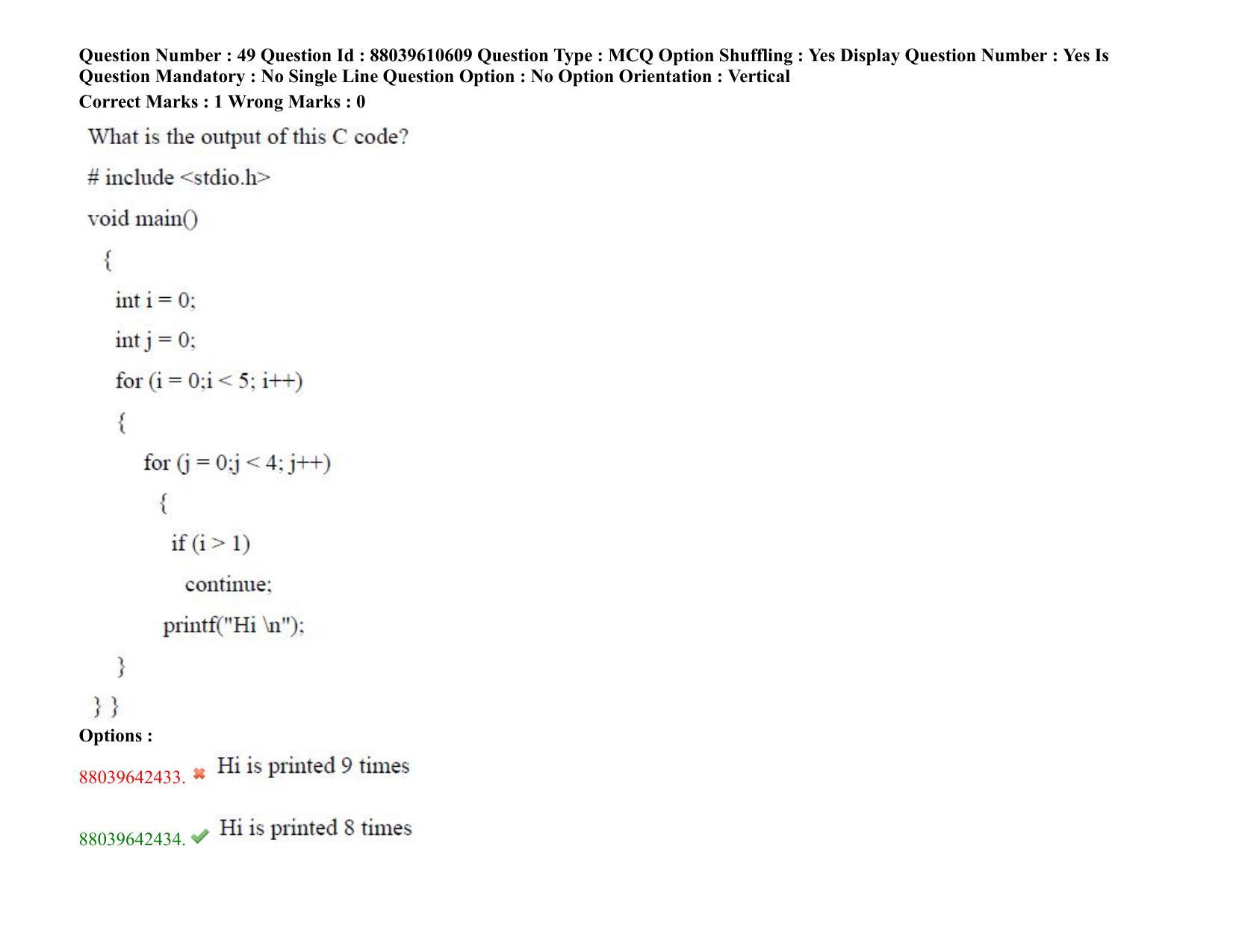 TS PGECET 2020: Computer Science and Information Technology Question Papers - Page 29