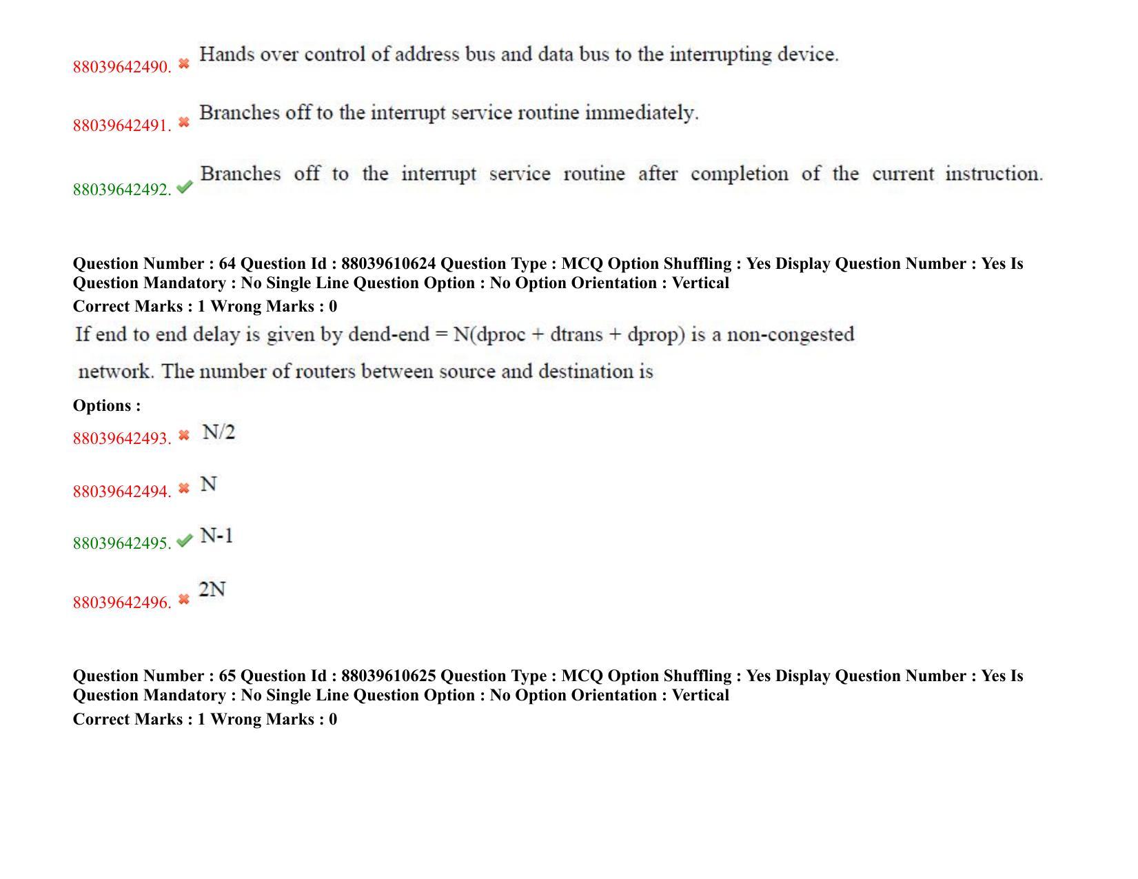 TS PGECET 2020: Computer Science and Information Technology Question Papers - Page 38