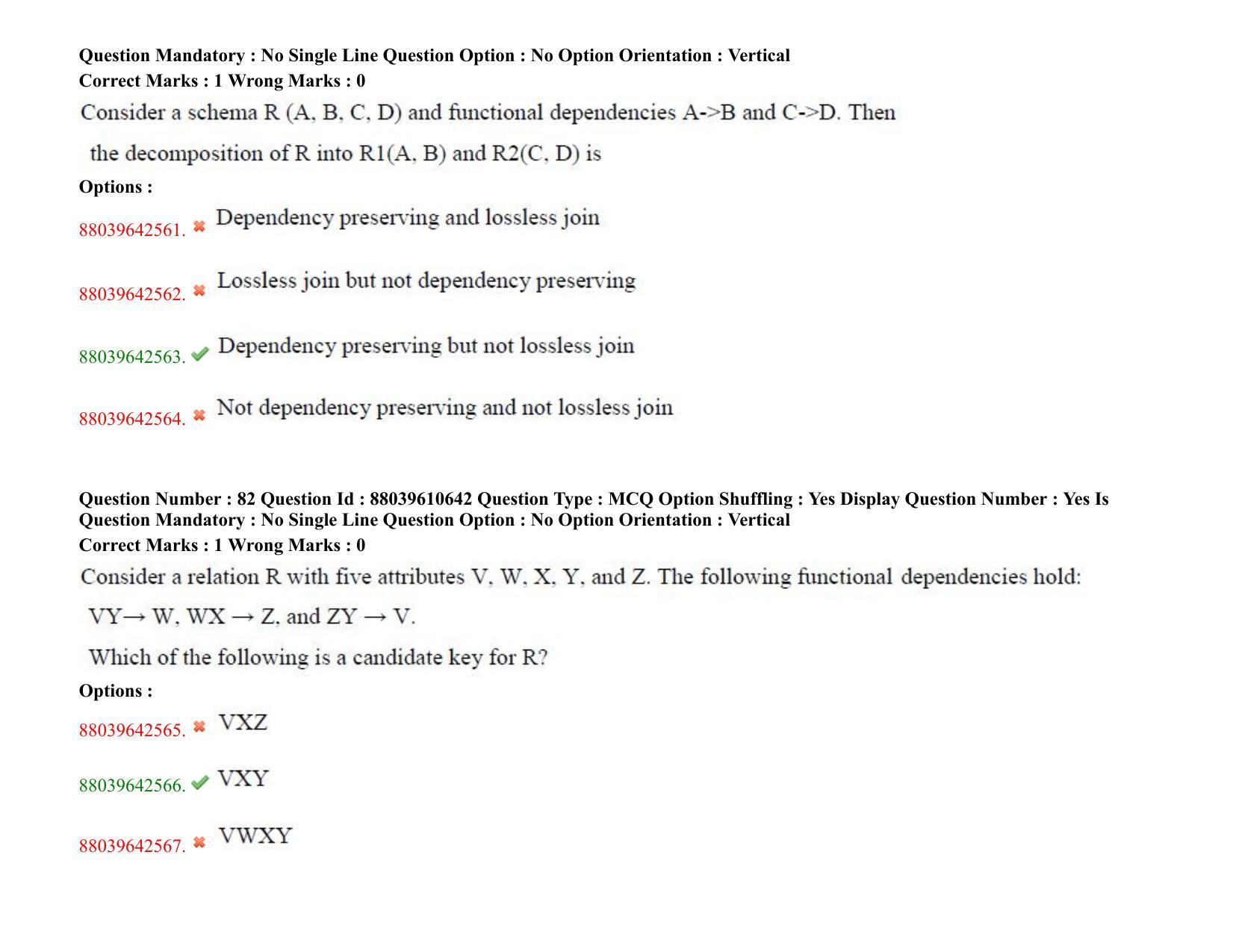 TS PGECET 2020: Computer Science and Information Technology Question Papers - Page 48