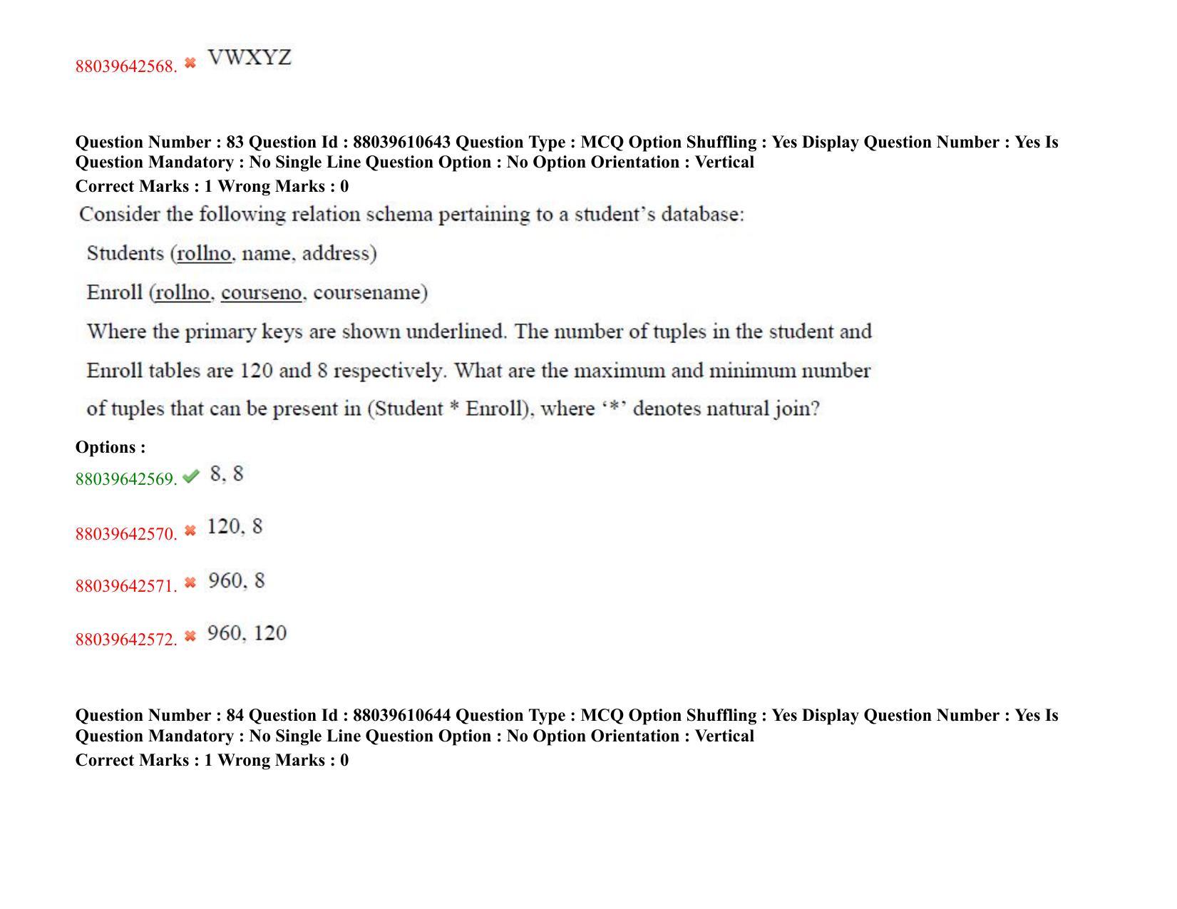 TS PGECET 2020: Computer Science and Information Technology Question Papers - Page 49