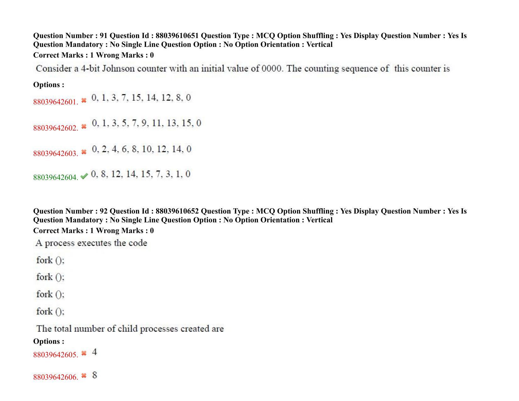 TS PGECET 2020: Computer Science and Information Technology Question Papers - Page 54