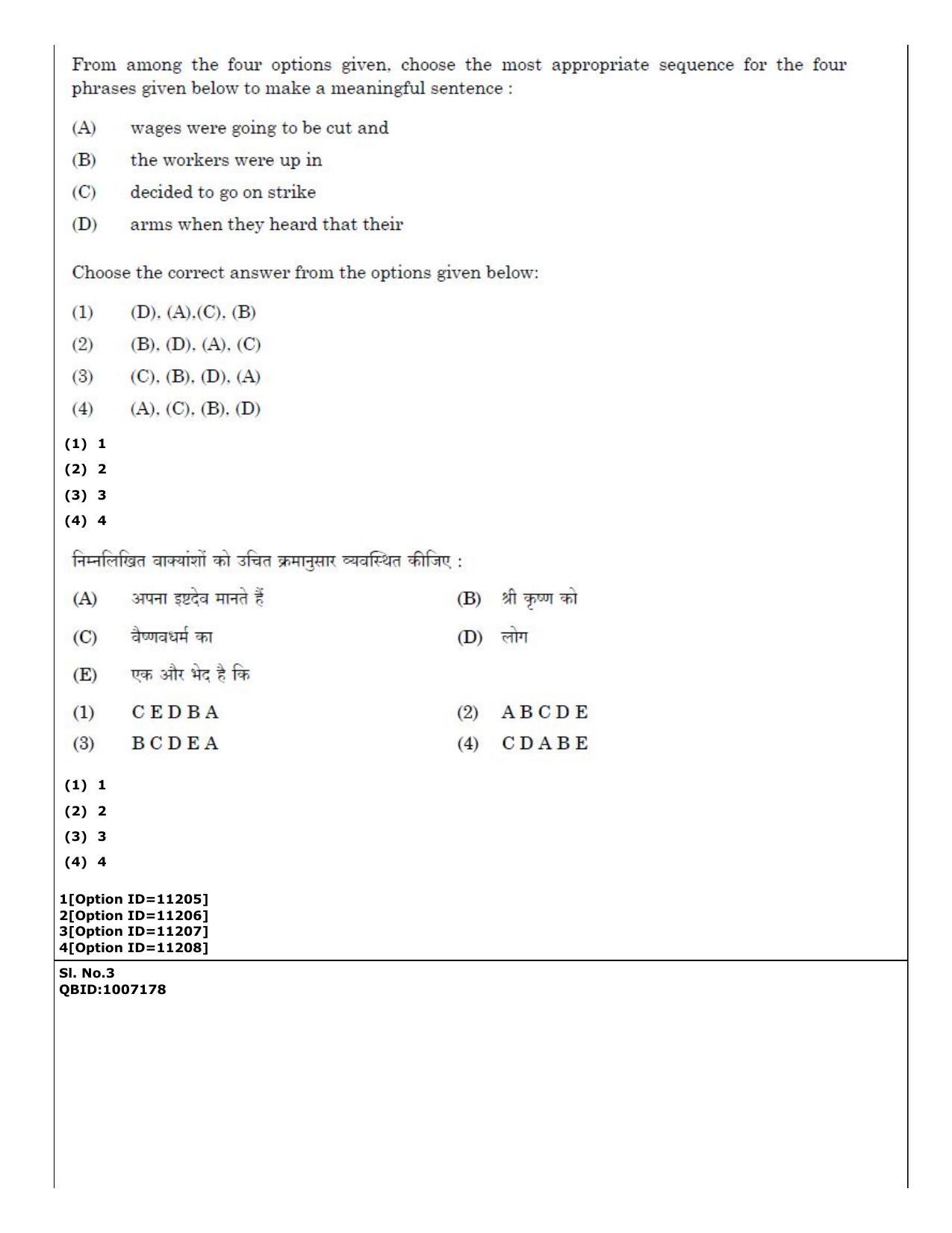 CUET (PG) 2022: PGQP-15 Sociology (04-09-2022) Question Paper - Page 2