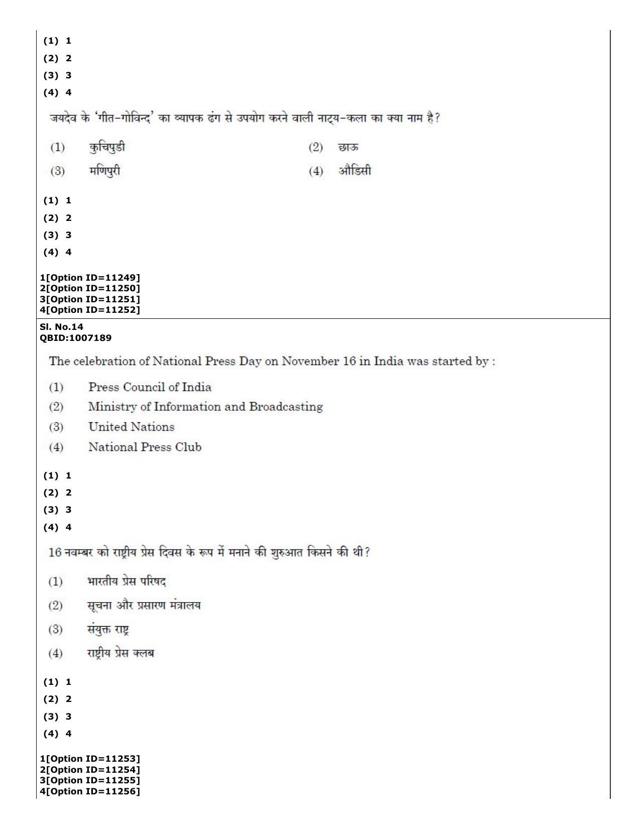 CUET (PG) 2022: PGQP-15 Sociology (04-09-2022) Question Paper - Page 12
