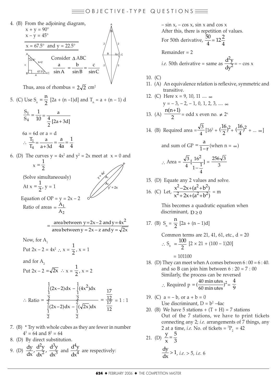 XAT 2005 (Paper I – Set II) Question Papers - Page 5