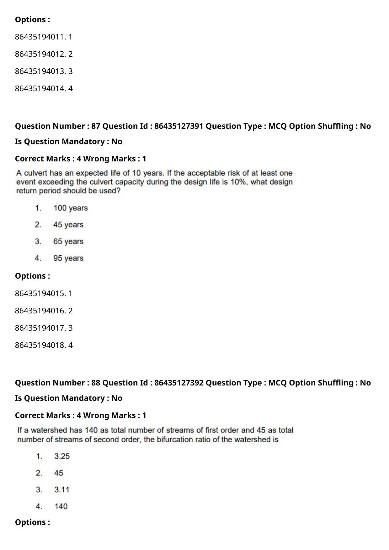CUET PG 2021 PGQP57 Question Paper - Page 46