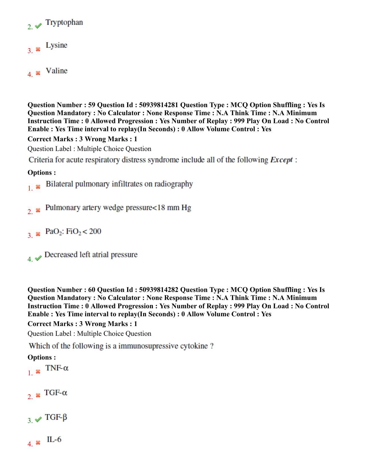 BHU RET Pediatrics 2020 Question Paper - Page 36
