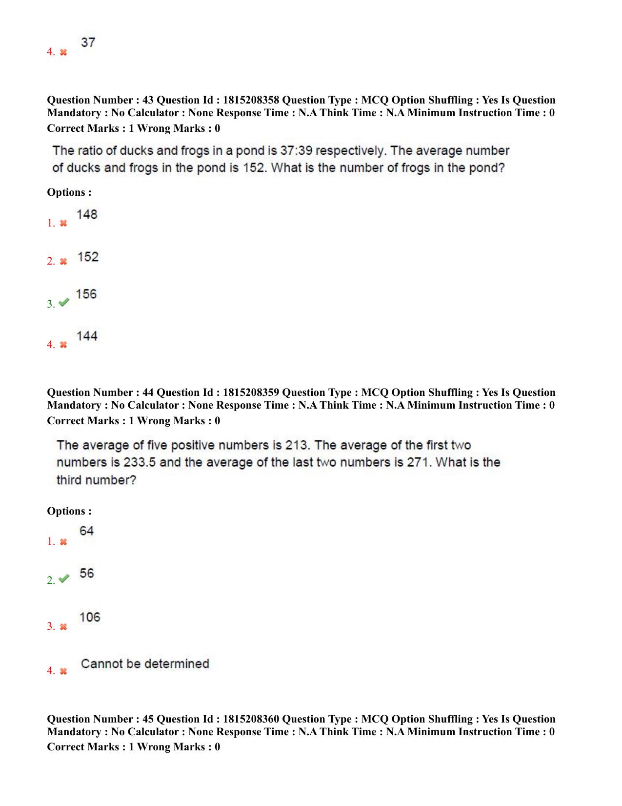 TS CPGET 2023 M.B.A (5 years Integrated) Shift 3 Question Paper with Answer Key - Page 24