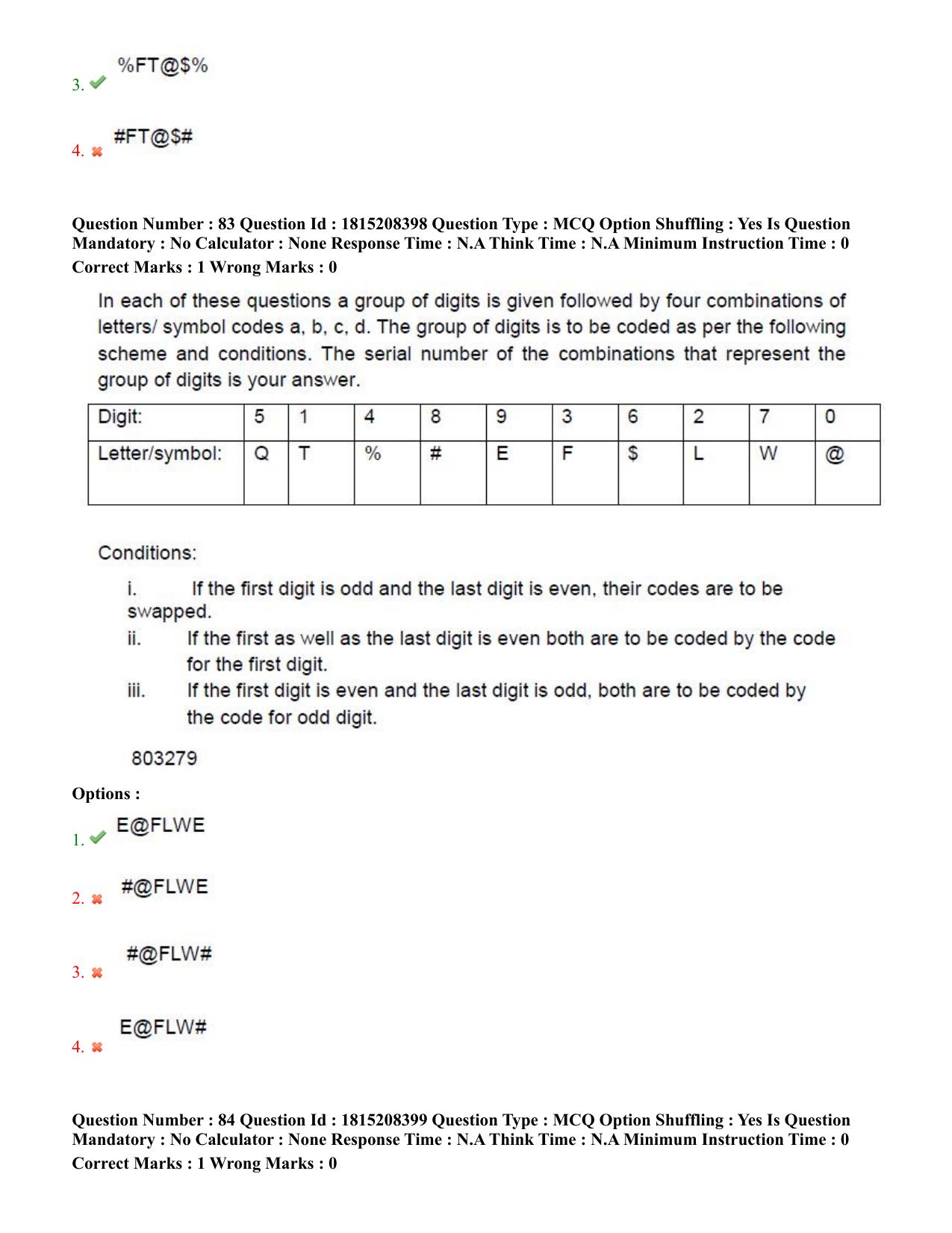 TS CPGET 2023 M.B.A (5 years Integrated) Shift 3 Question Paper with Answer Key - Page 41