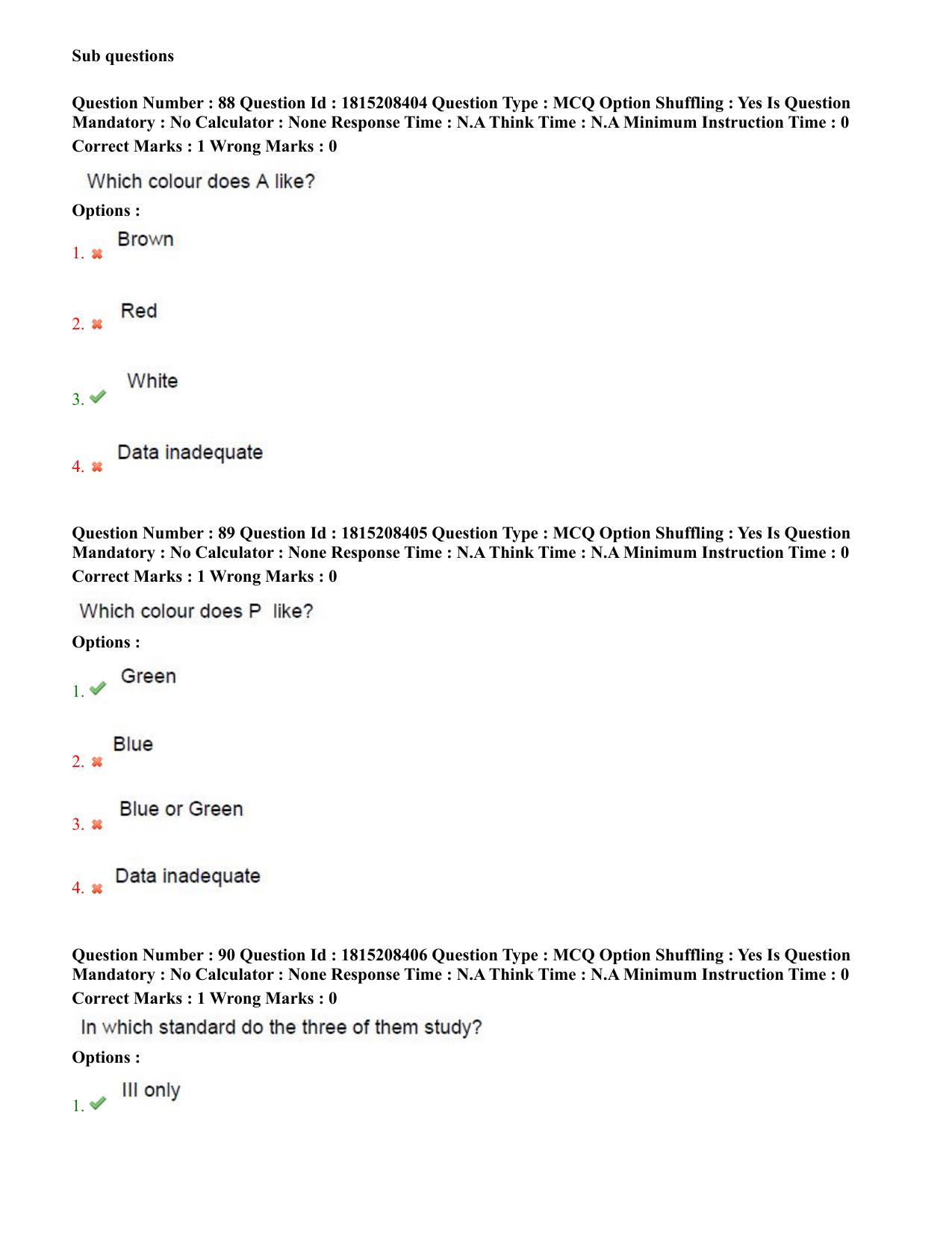TS CPGET 2023 M.B.A (5 years Integrated) Shift 3 Question Paper with Answer Key - Page 45