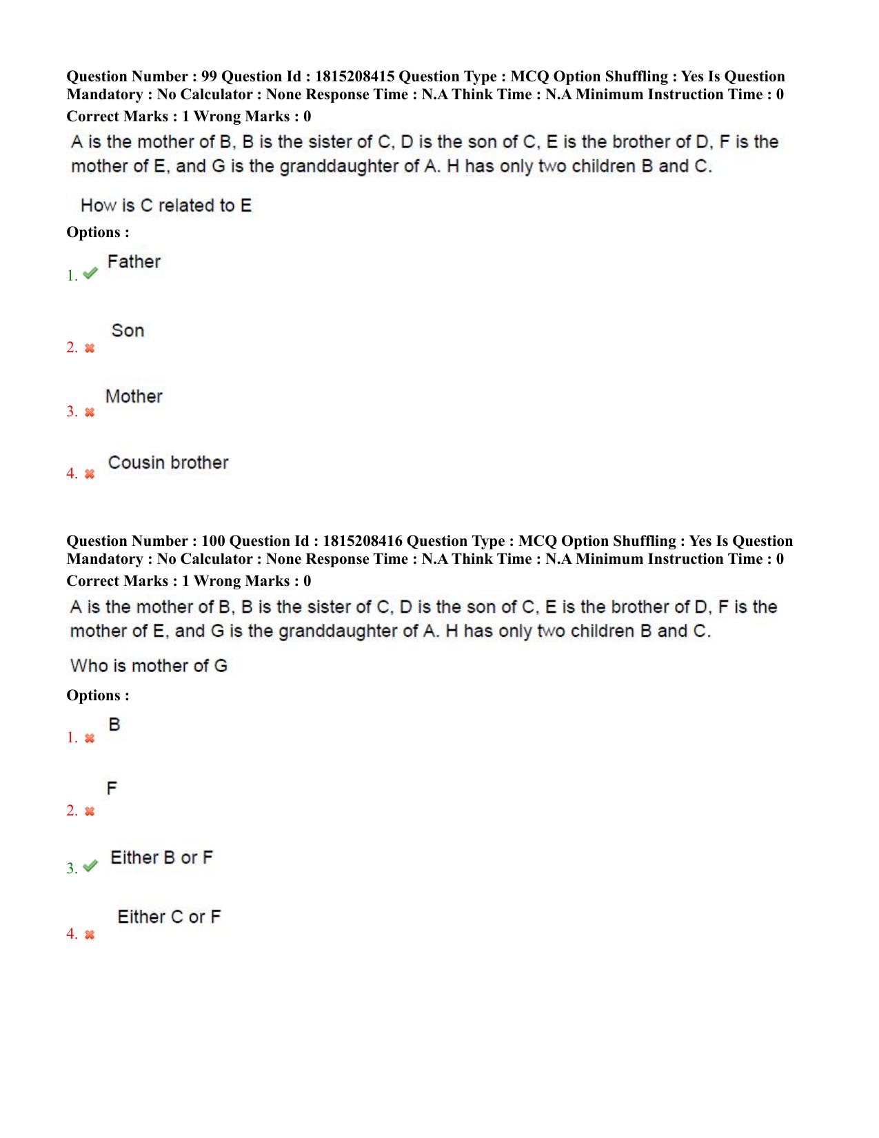 TS CPGET 2023 M.B.A (5 years Integrated) Shift 3 Question Paper with Answer Key - Page 50