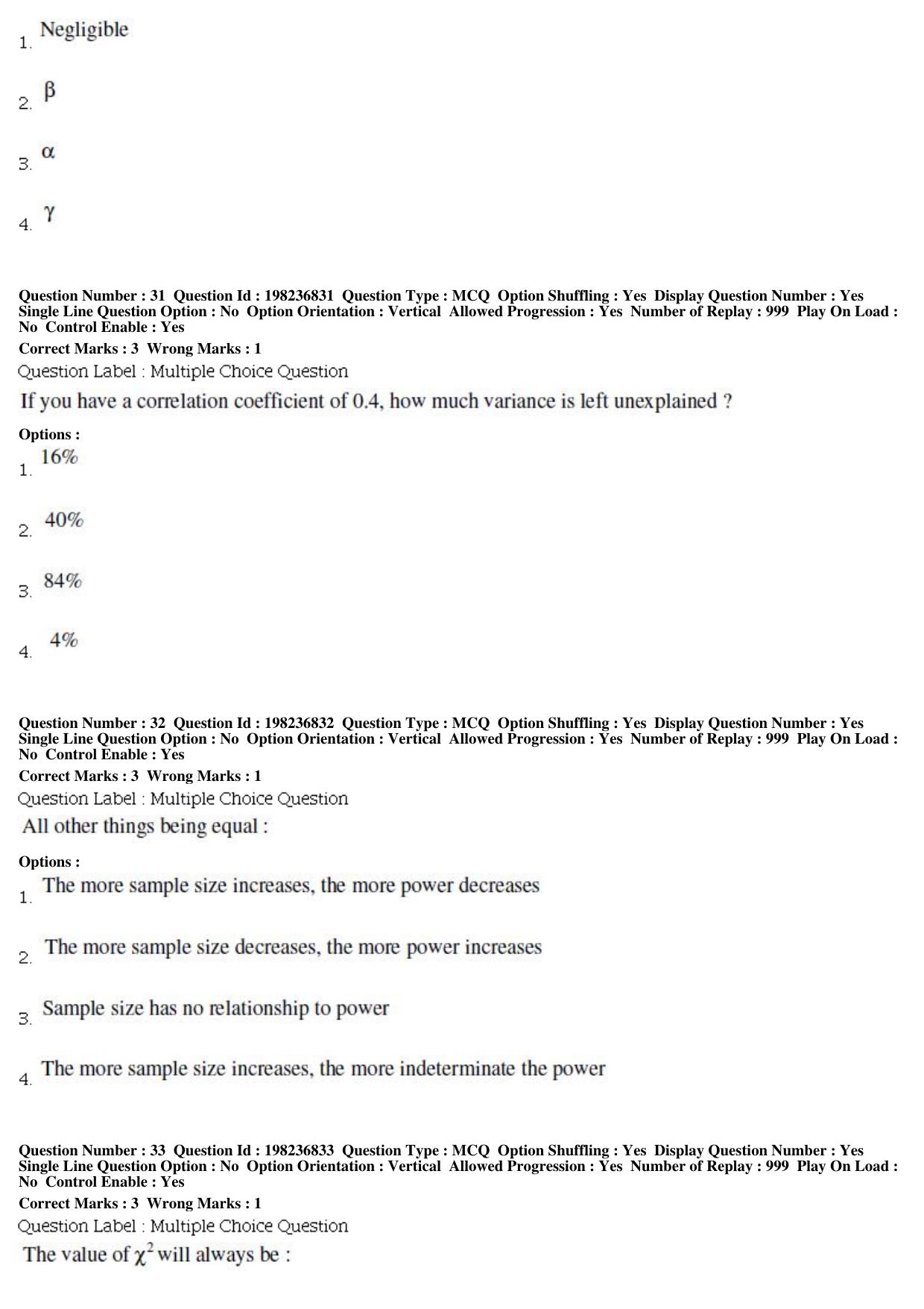 BHU RET Food Sc. Tech. 2019 Question Paper  - Page 12