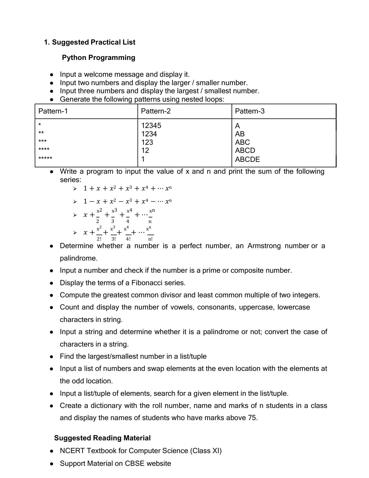 Edudel Class 11 Computer Science (English Medium) Syllabus 2025 - Page 4