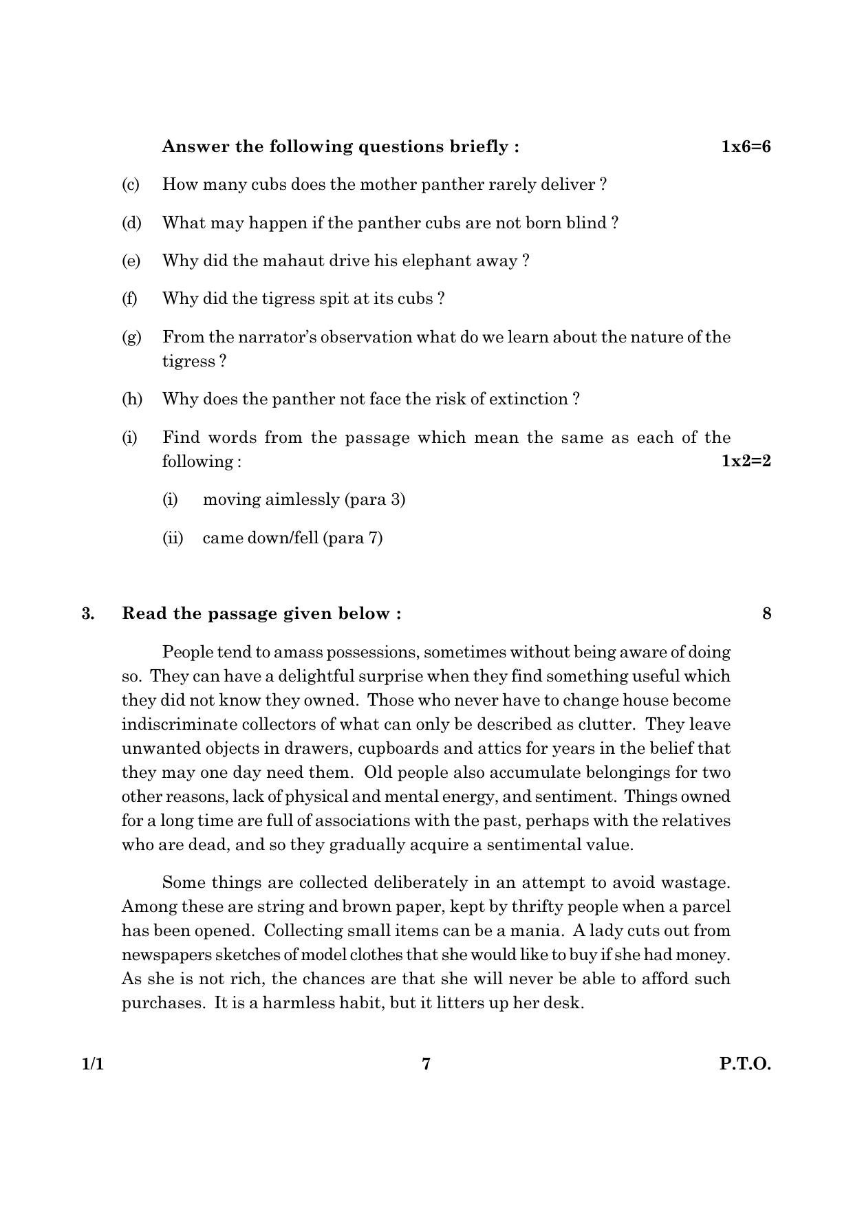 CBSE Class 12 001 Set 1 English Core 2016 Question Paper - Page 7