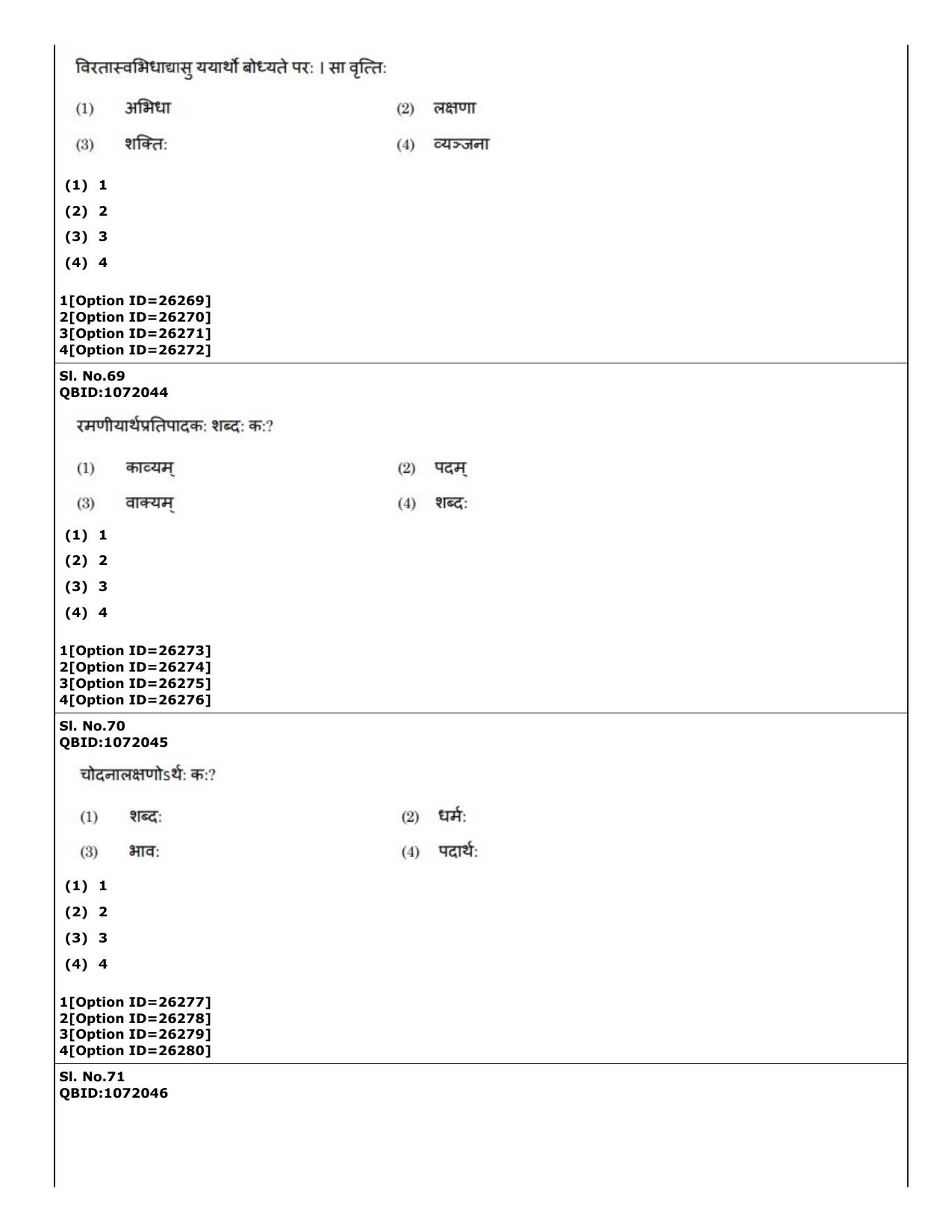 CUET (PG) 2022: PGQP-69 Indian Knowledge System Slot 2 (09-09-2022) Question Paper - Page 32