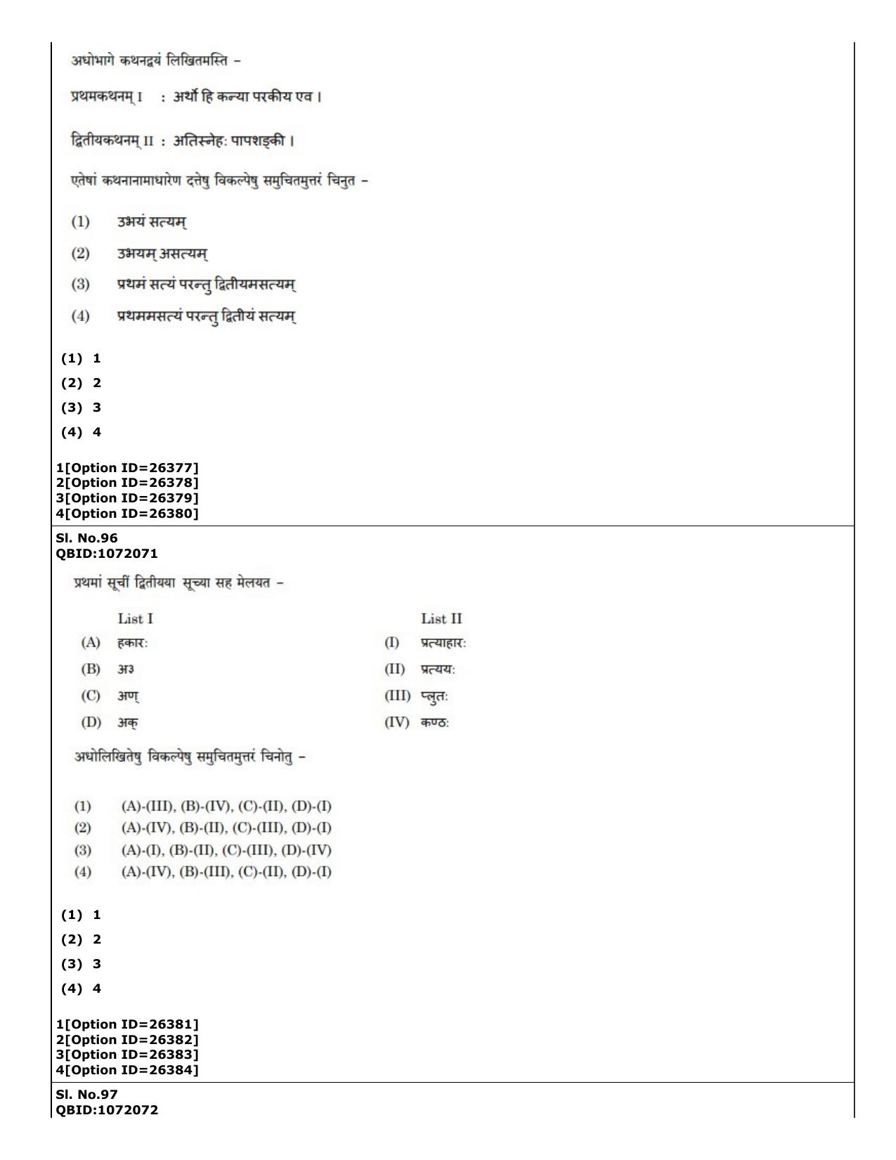 CUET (PG) 2022: PGQP-69 Indian Knowledge System Slot 2 (09-09-2022) Question Paper - Page 44
