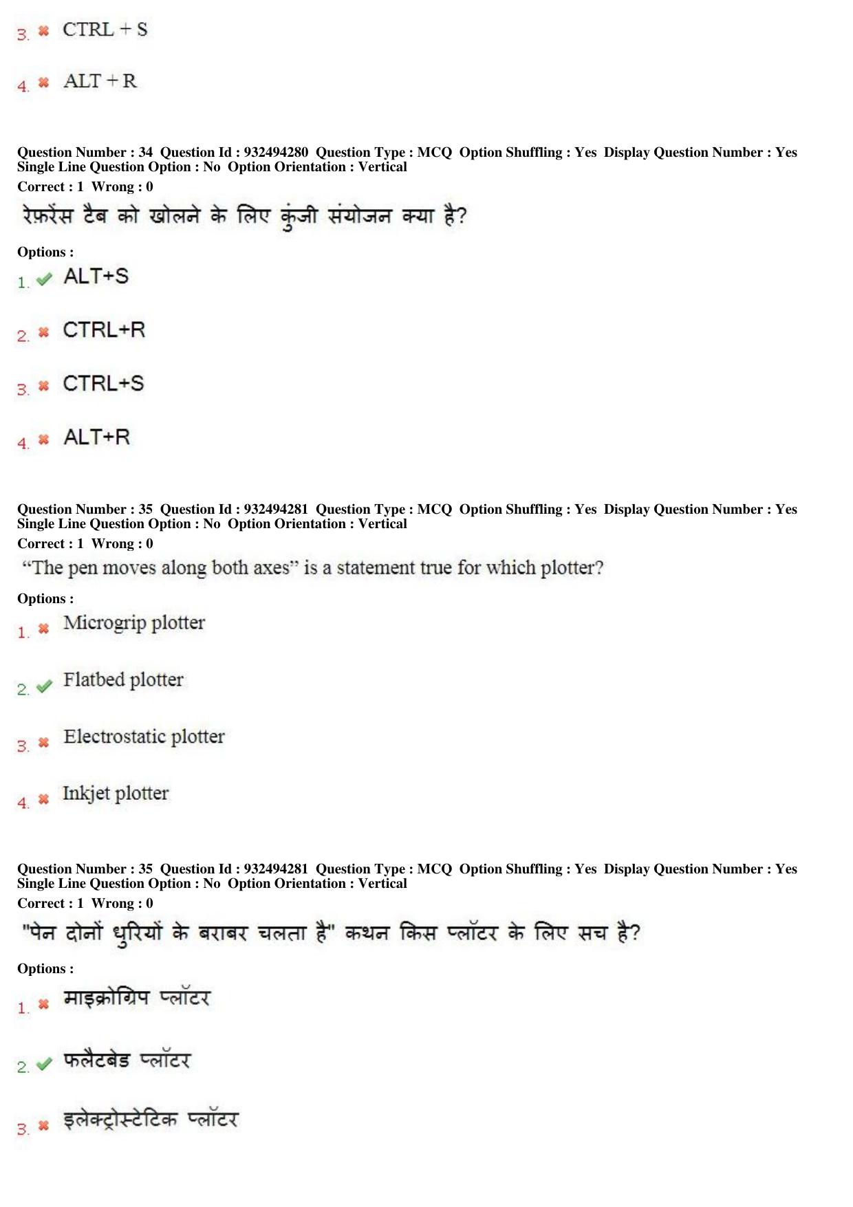 MP CPCT 05th August 2018 CPCT Question Paper Shift 1 - Page 23