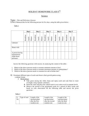 CBSE Worksheets for Class 6 Science Assignment 44