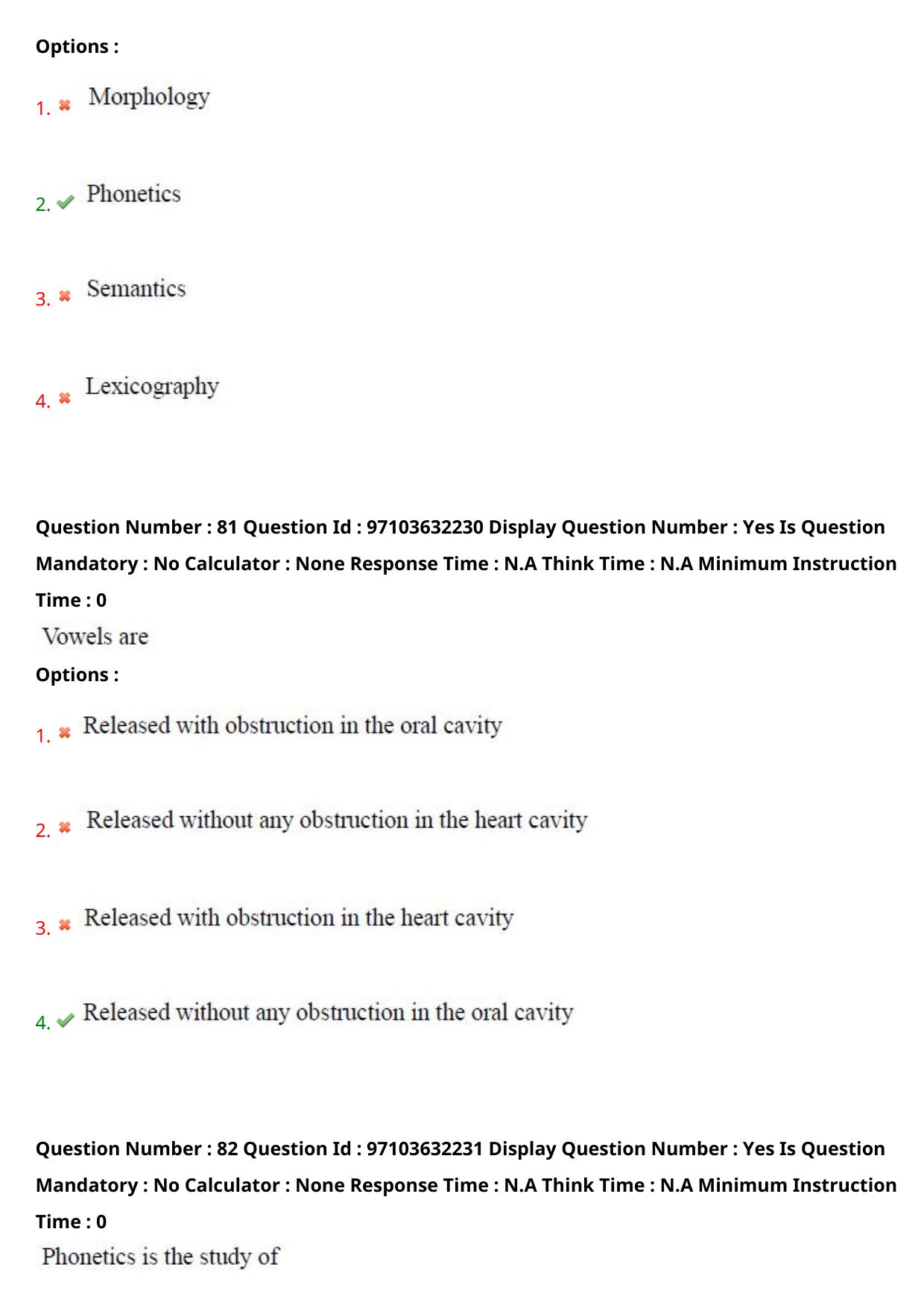 AP RCET 2024 Linguistics Question Paper (03-05-2024 (Friday) Session-II) - Page 48