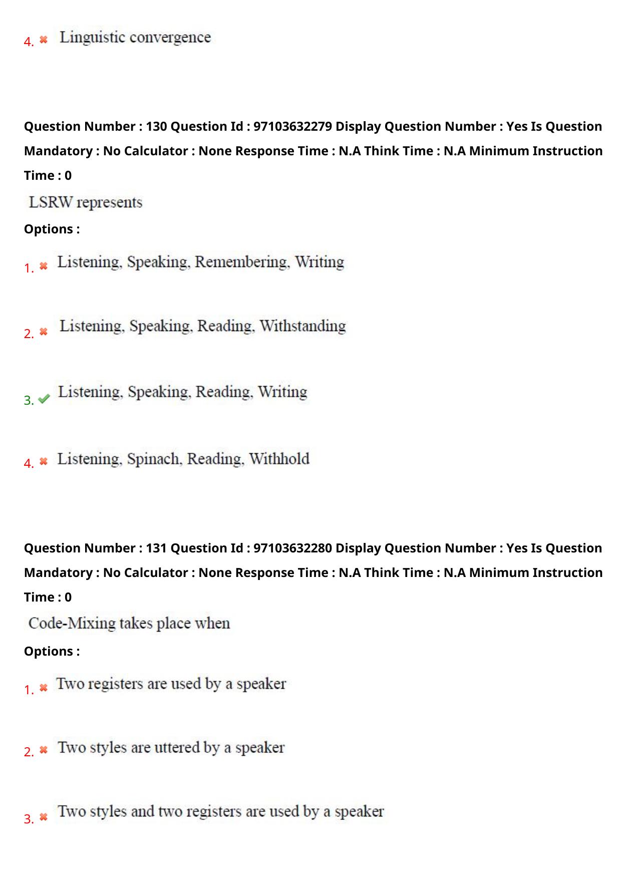 AP RCET 2024 Linguistics Question Paper (03-05-2024 (Friday) Session-II) - Page 73