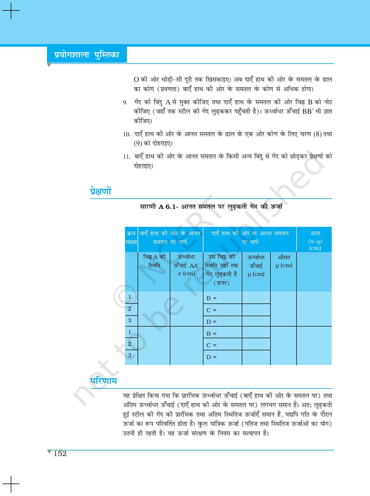 NCERT Laboratory Manuals for Class XI भौतिकी - क्रियाकलाप (6 - 13) - Page 3