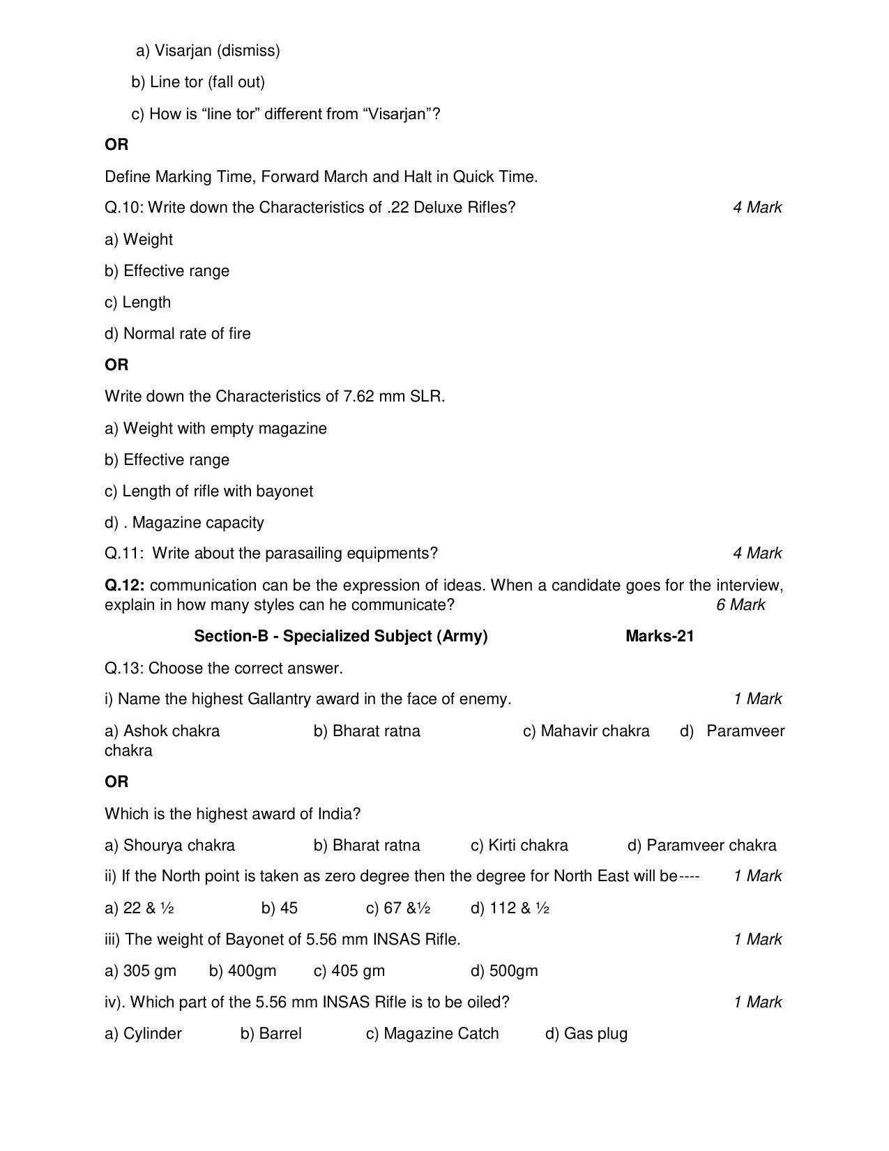 CBSE Class 12 NCC Sample Paper 2023 - Page 5