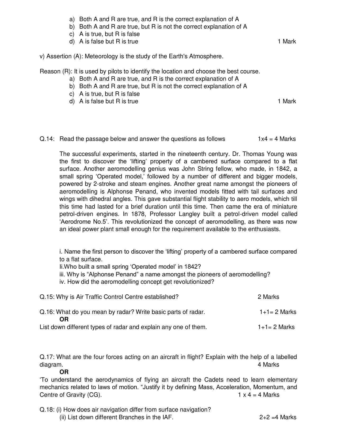 CBSE Class 12 NCC Sample Paper 2023 - Page 9